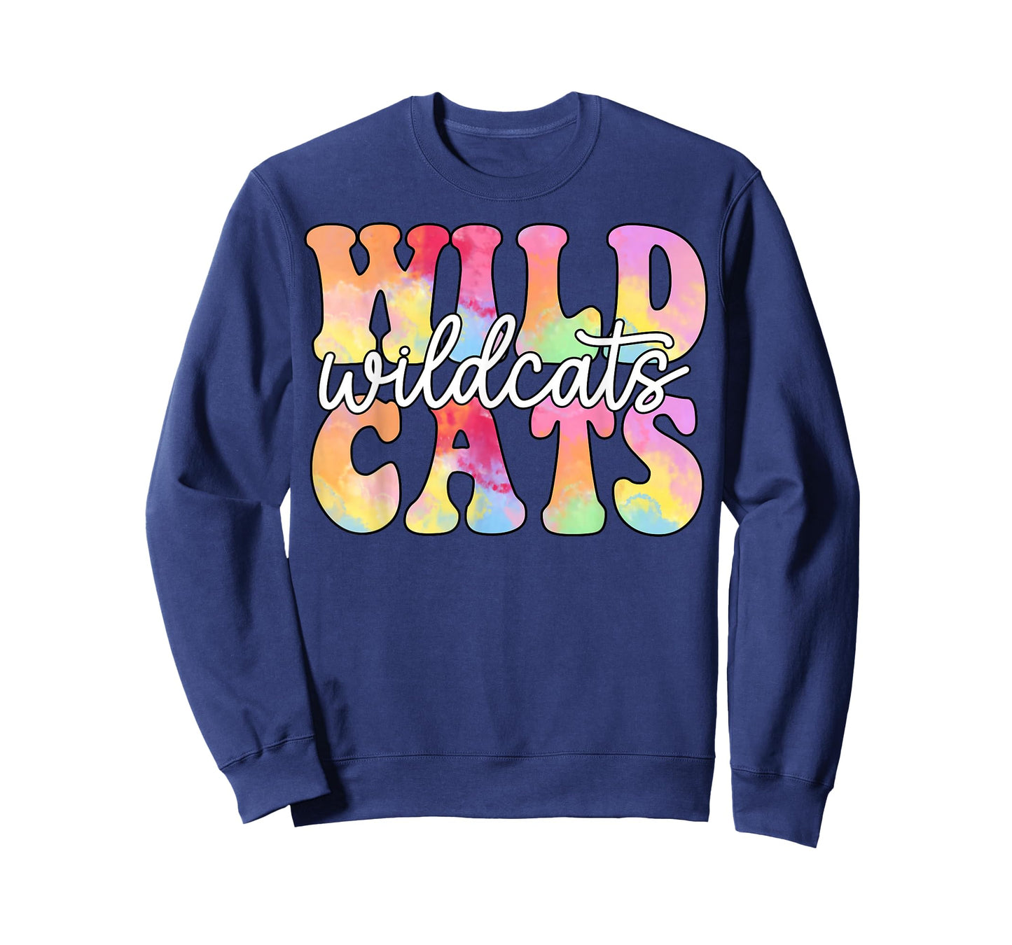 Wildcats School Tie-Dye T-Shirt