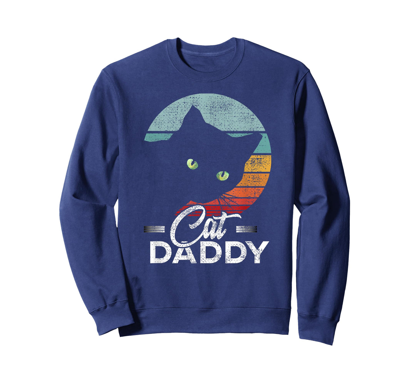 Best Cat Dad Daddy Ever Cat Lover Men T-Shirt