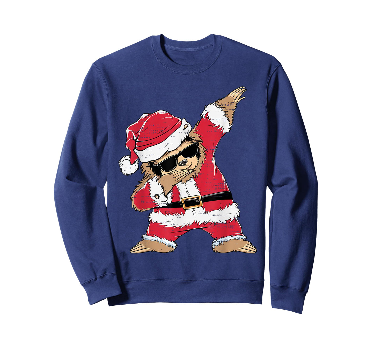 Dabbing Santa Sloth Merry Slothmas Christmas Kids Pajama T-Shirt