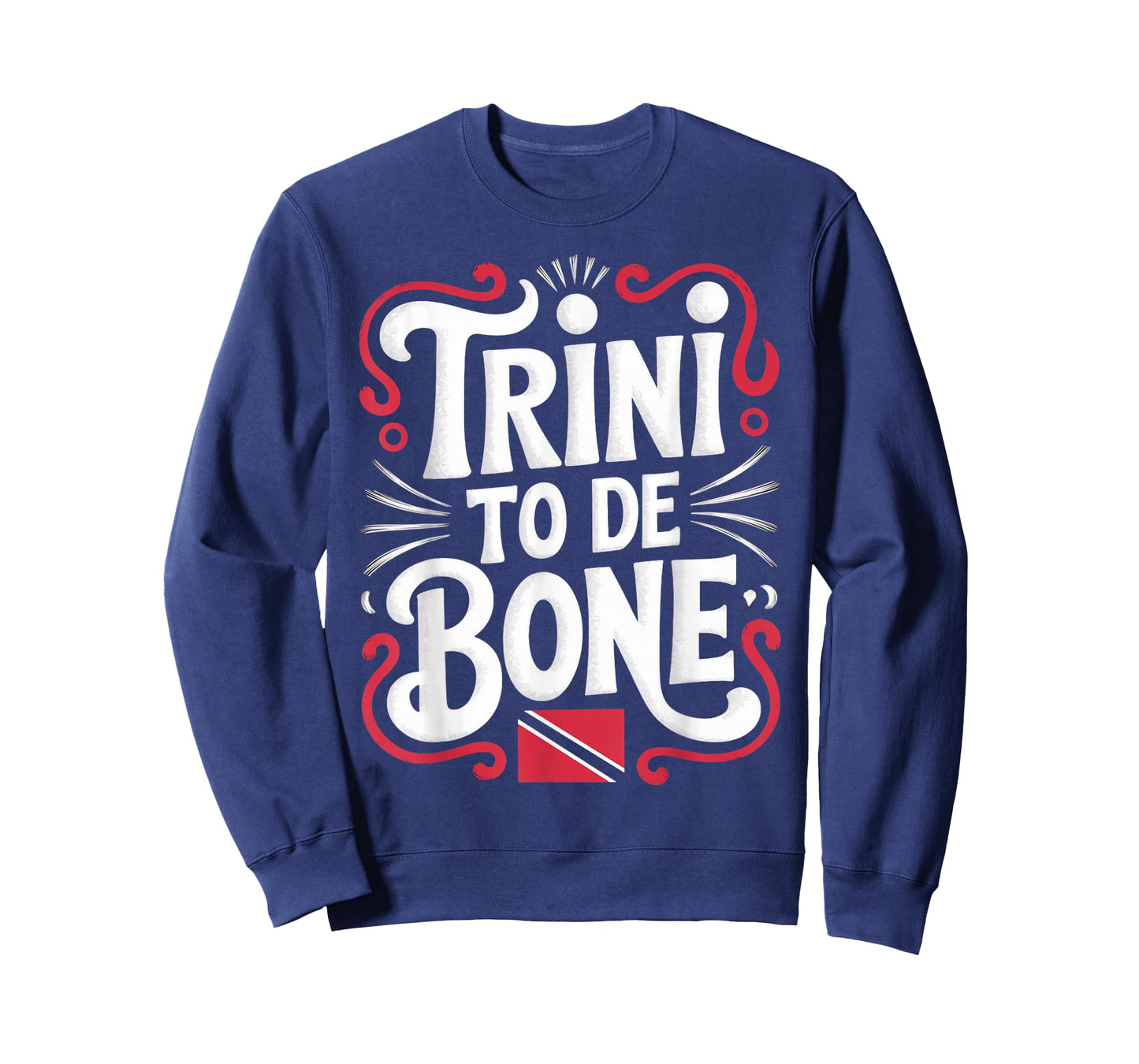 Trini To De Bone Trinidad And Tobago Flag Trinidadian T-Shirt