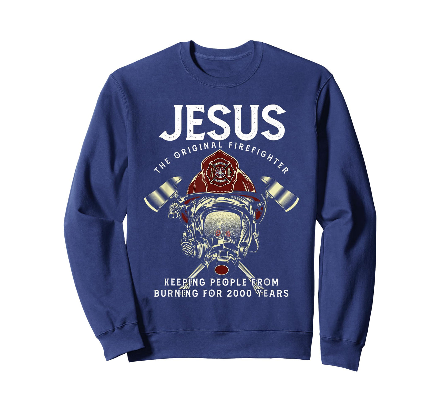 Jesus Firefighter Fire Department Fireman Firetruck Rescue T-Shirt