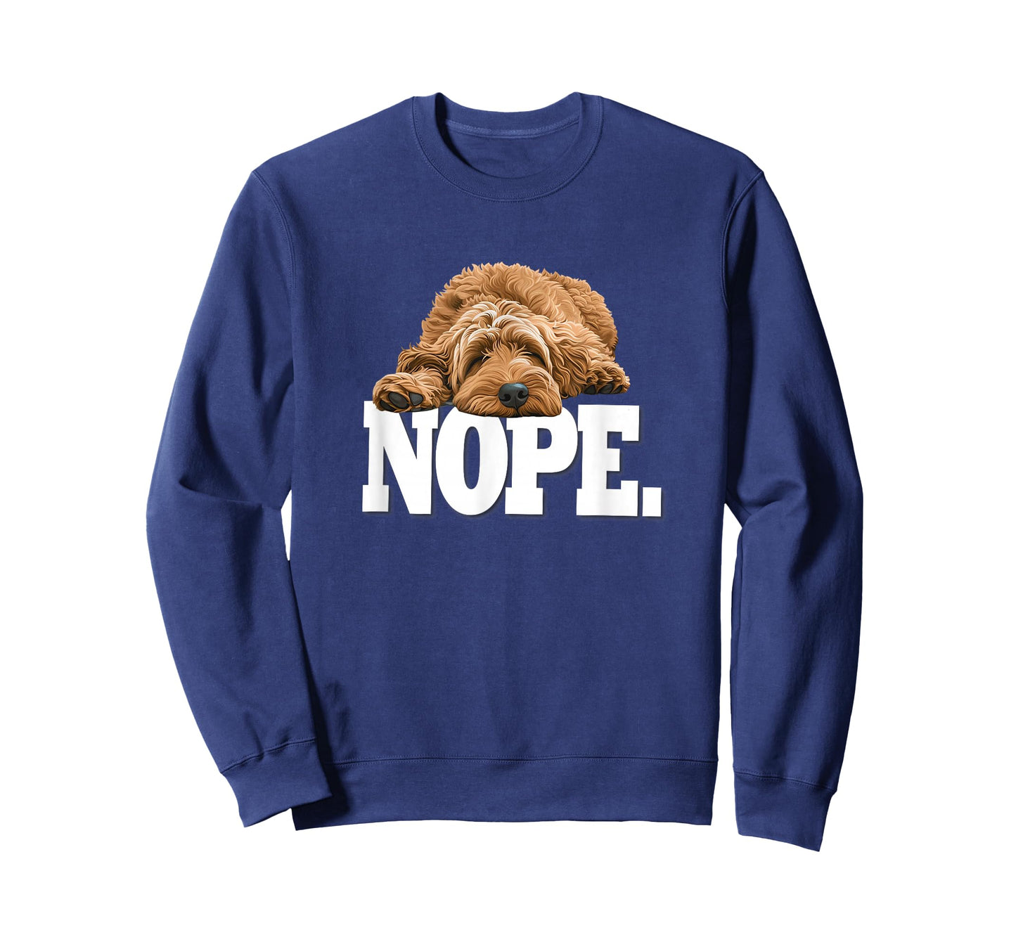 Mens & Womens Funny NOPE Napping Goldendoodle Doodle Lover T-Shirt