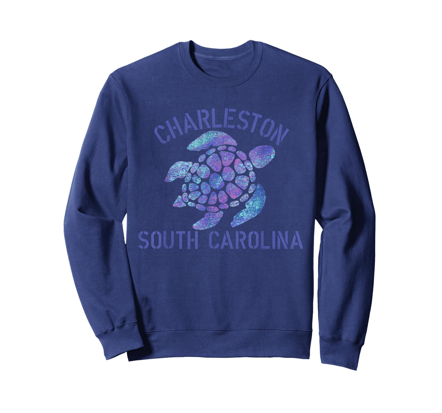 Charleston, SC Beach Design / Tribal Turtle Gift T-Shirt