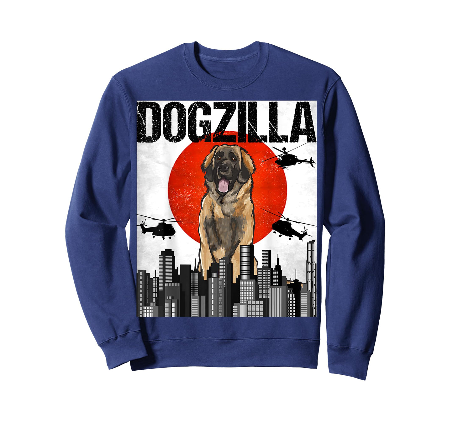Funny Vintage Japanese Dogzilla Leonberger T-Shirt