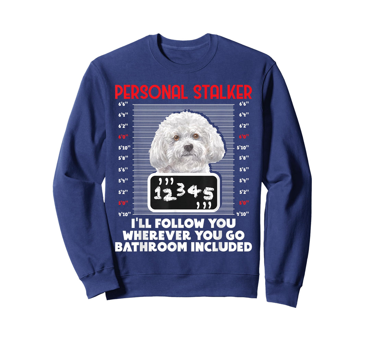 Personal Stalker - Funny Bichon Frise Dog Bichon Tenerife T-Shirt