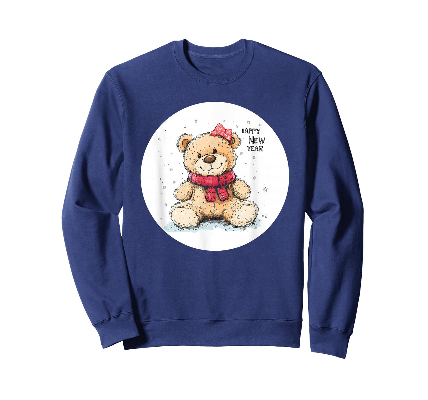 Awesome New Year Teddy Costume for Eve and Bears Lovers T-Shirt