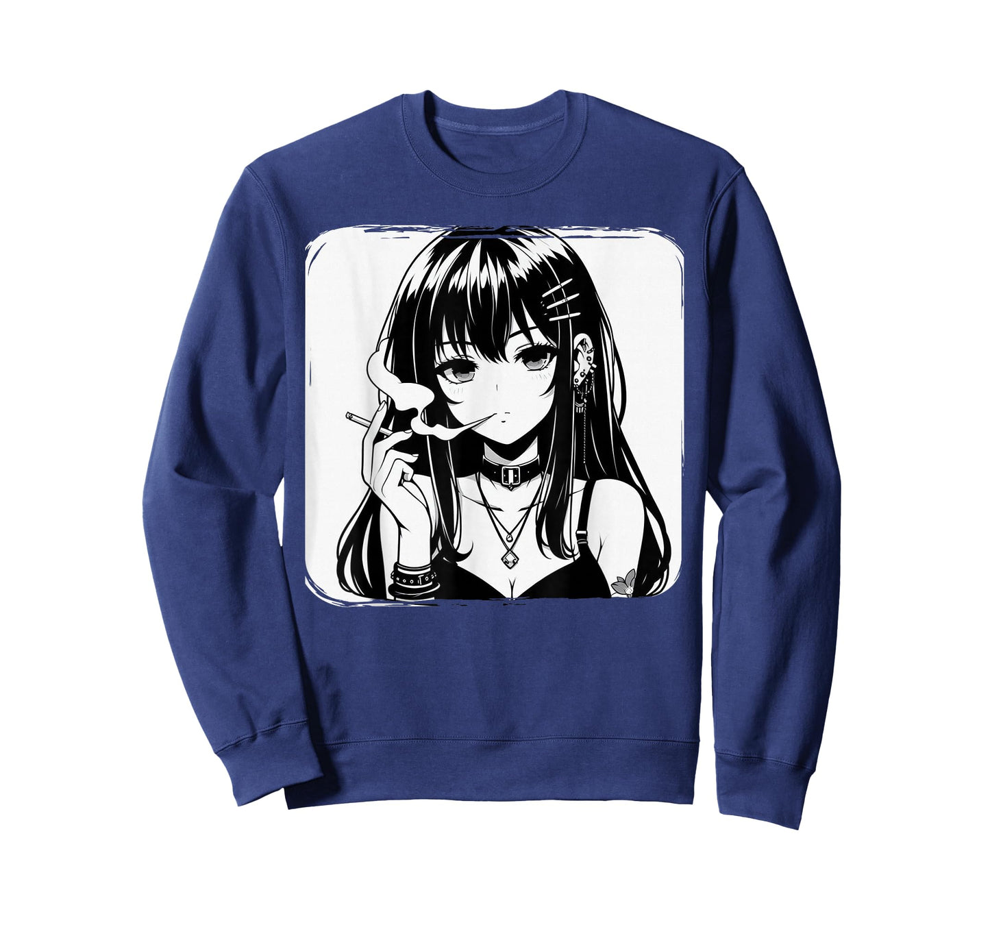 Anime Horror Girl Aesthetic Grunge Waifu Japanese Otaku T-Shirt