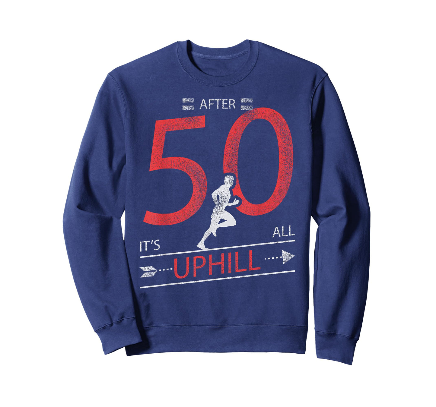 Funny Running T shirt 50 years old 50th Birthday Gift Tee