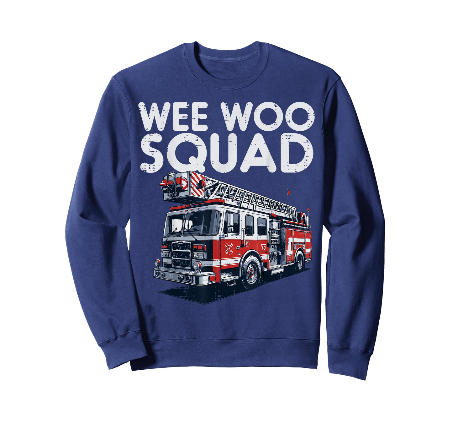 Firefighter Truck Wee Woo Squad Fireman Men Boys Kids Women T-Shirt