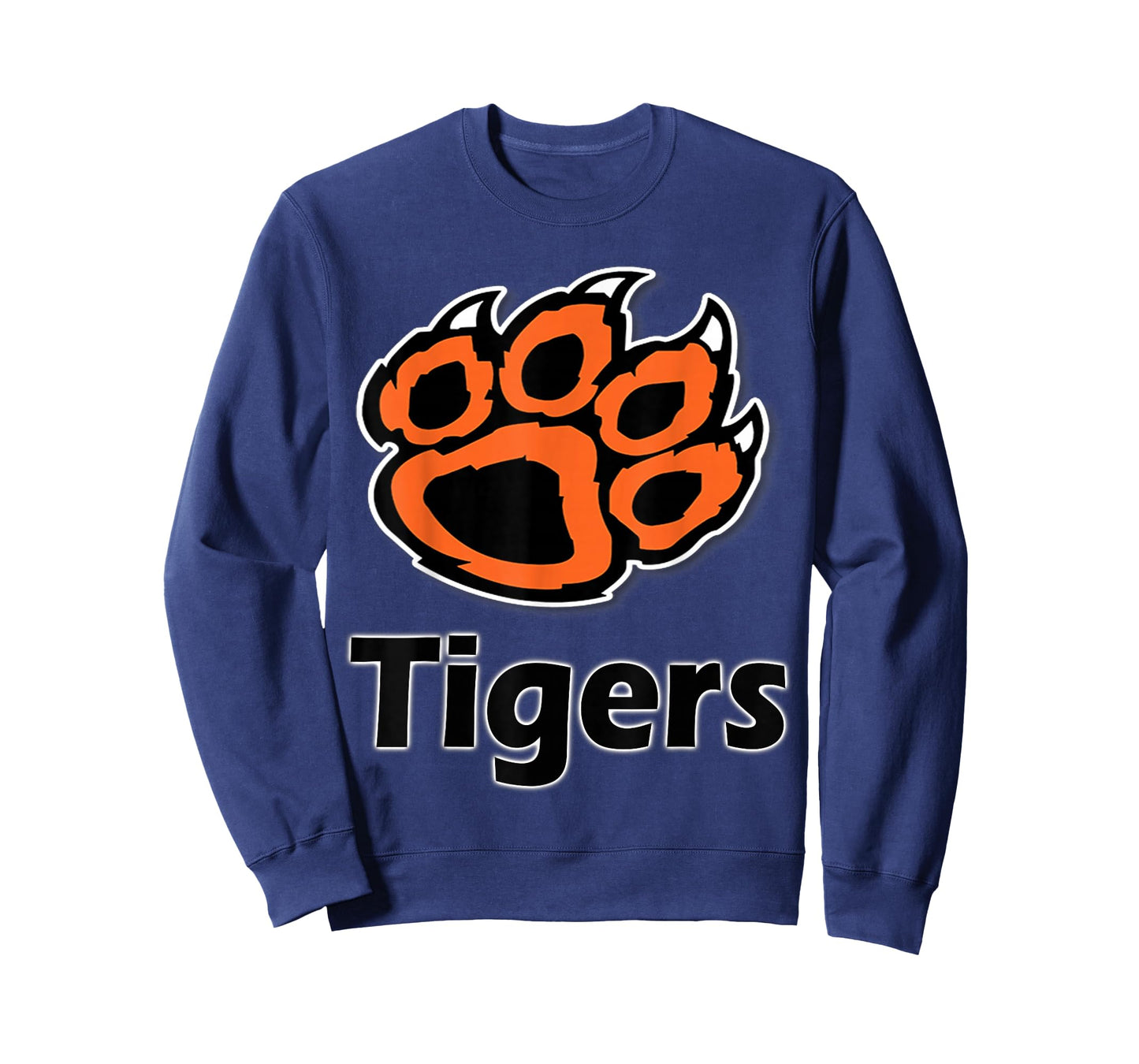 Tiger Paw School Spirit Tigers T-Shirt T-Shirt