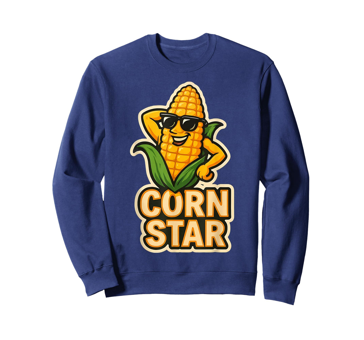 CornStar with Sunglasses Funny Farmer Corncob Cob Maize T-Shirt