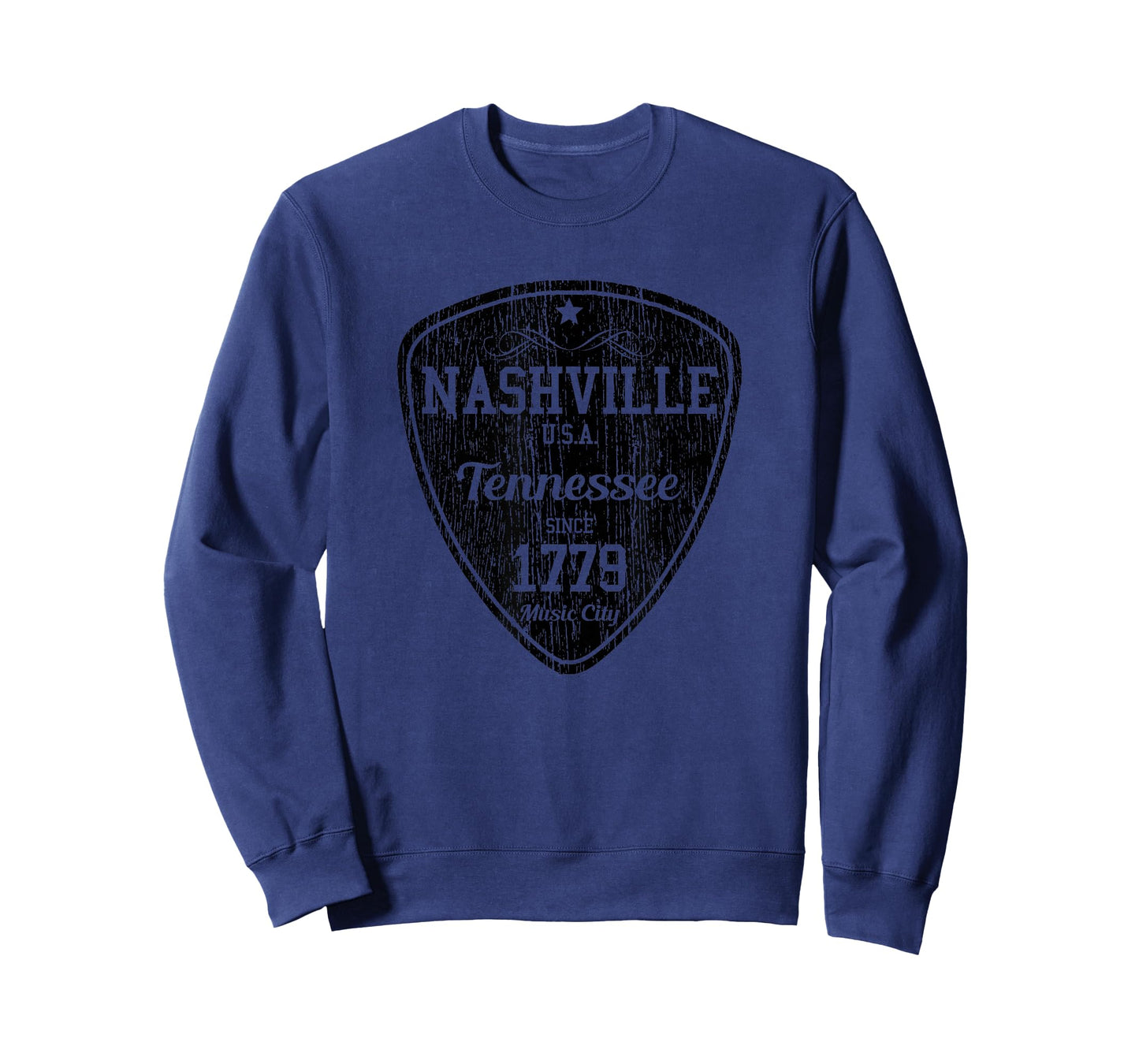 Nashville T-Shirt Country Music City Guitar Pick Tee Gift T-Shirt