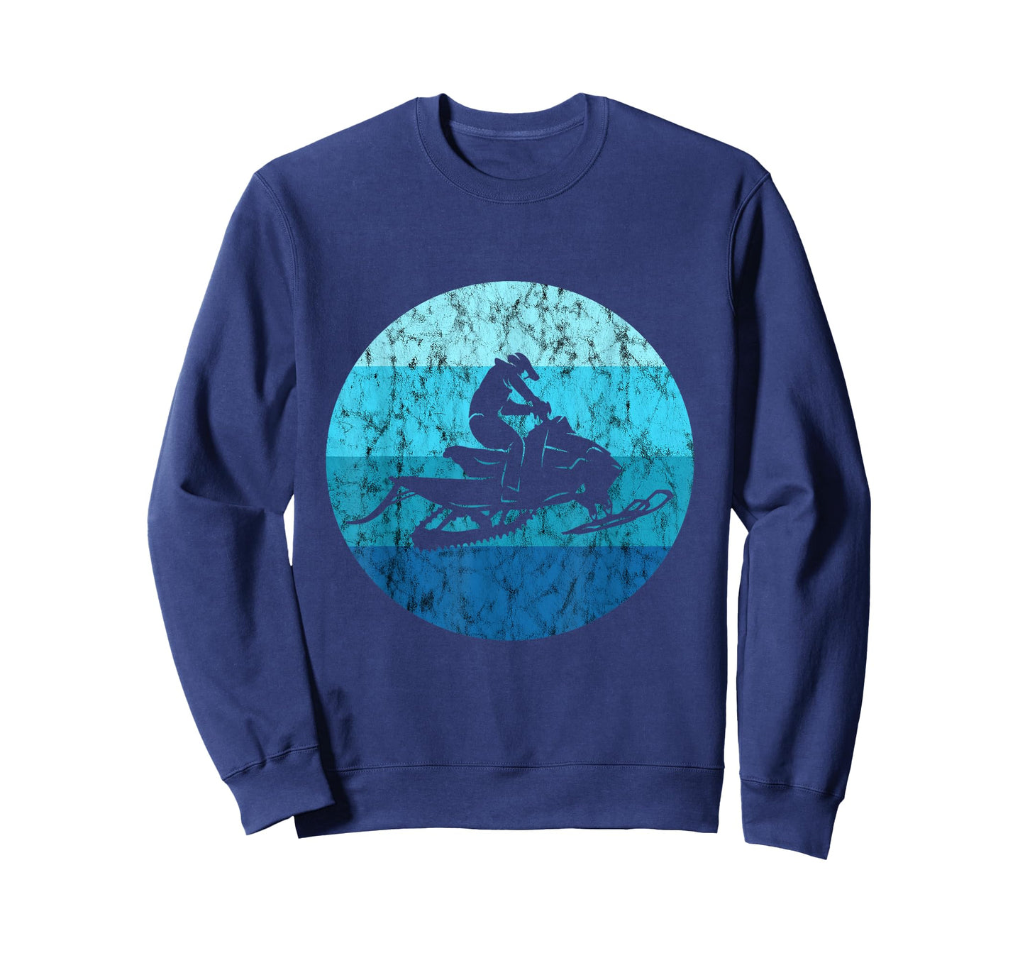 Snowcross Vintage Snowmobile Snow Machine Snowmobiling T-Shirt