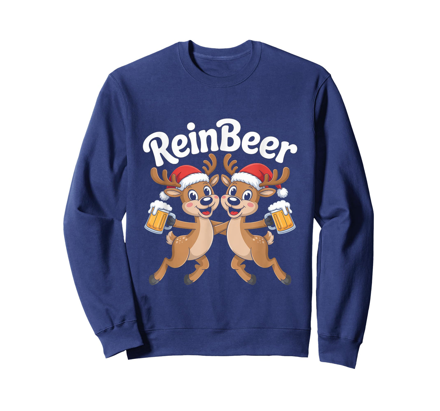 Reinbeer Reindeer Christmas Santa Fun T-Shirt