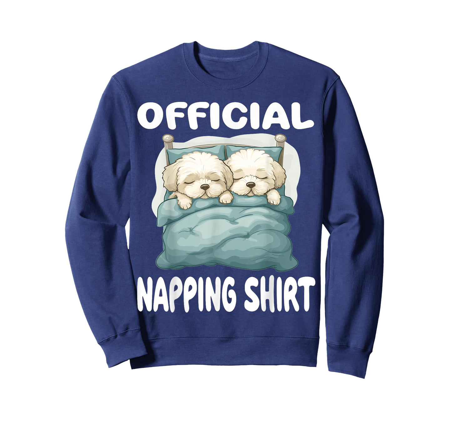 Maltipoo dog Official Napping shirt Pajamas Nightgown T-Shirt
