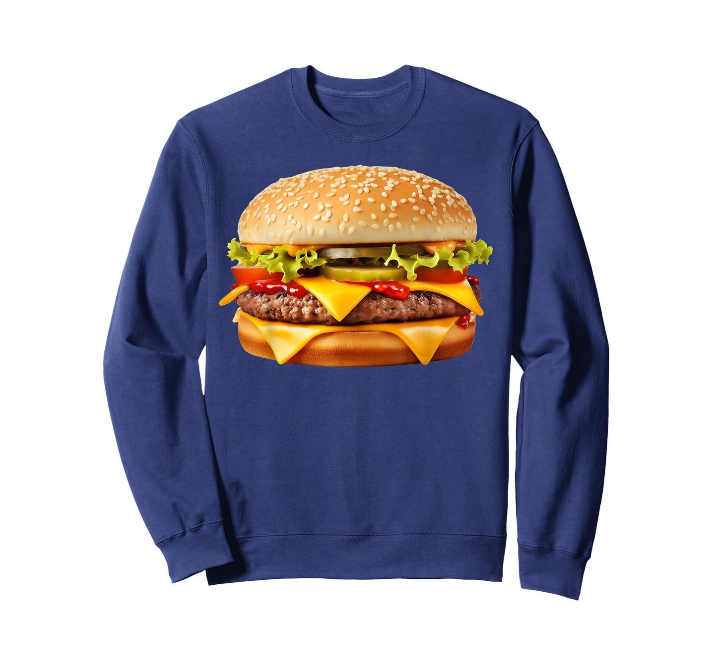 Cheeseburger Hamburger Burger Funny Food Halloween Costume T-Shirt