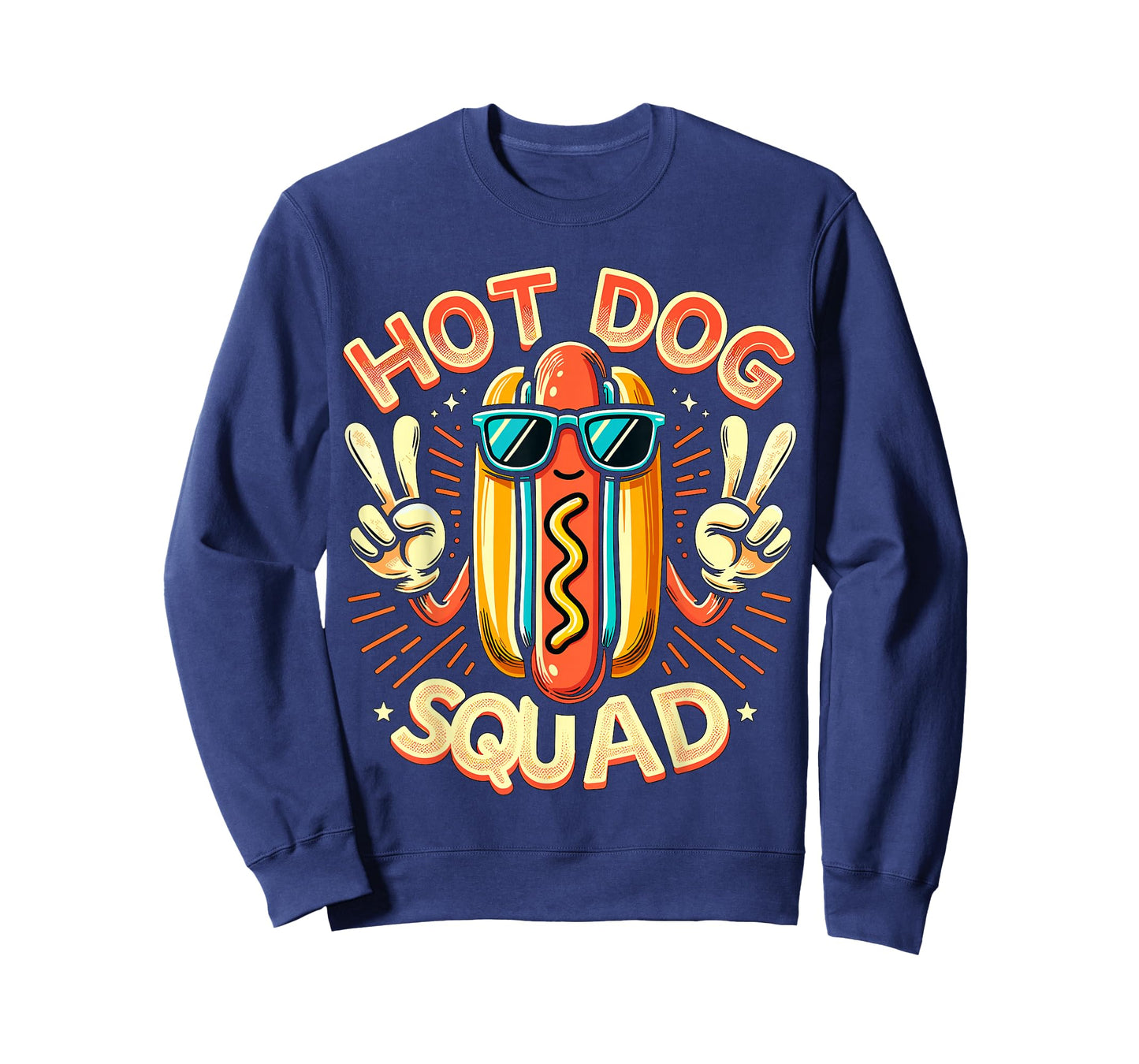 Hot Dog Squad Hot Dog Stand Team Hotdog Crew T-Shirt