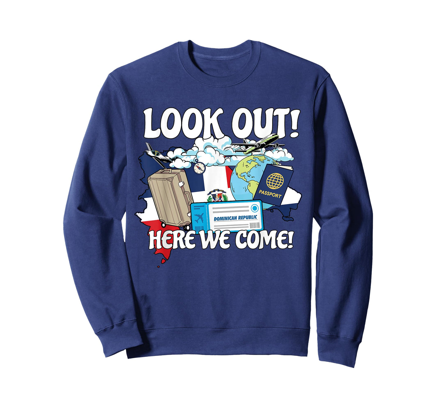 Look Out Dominican Here We Come Matching Family Vacation T-Shirt