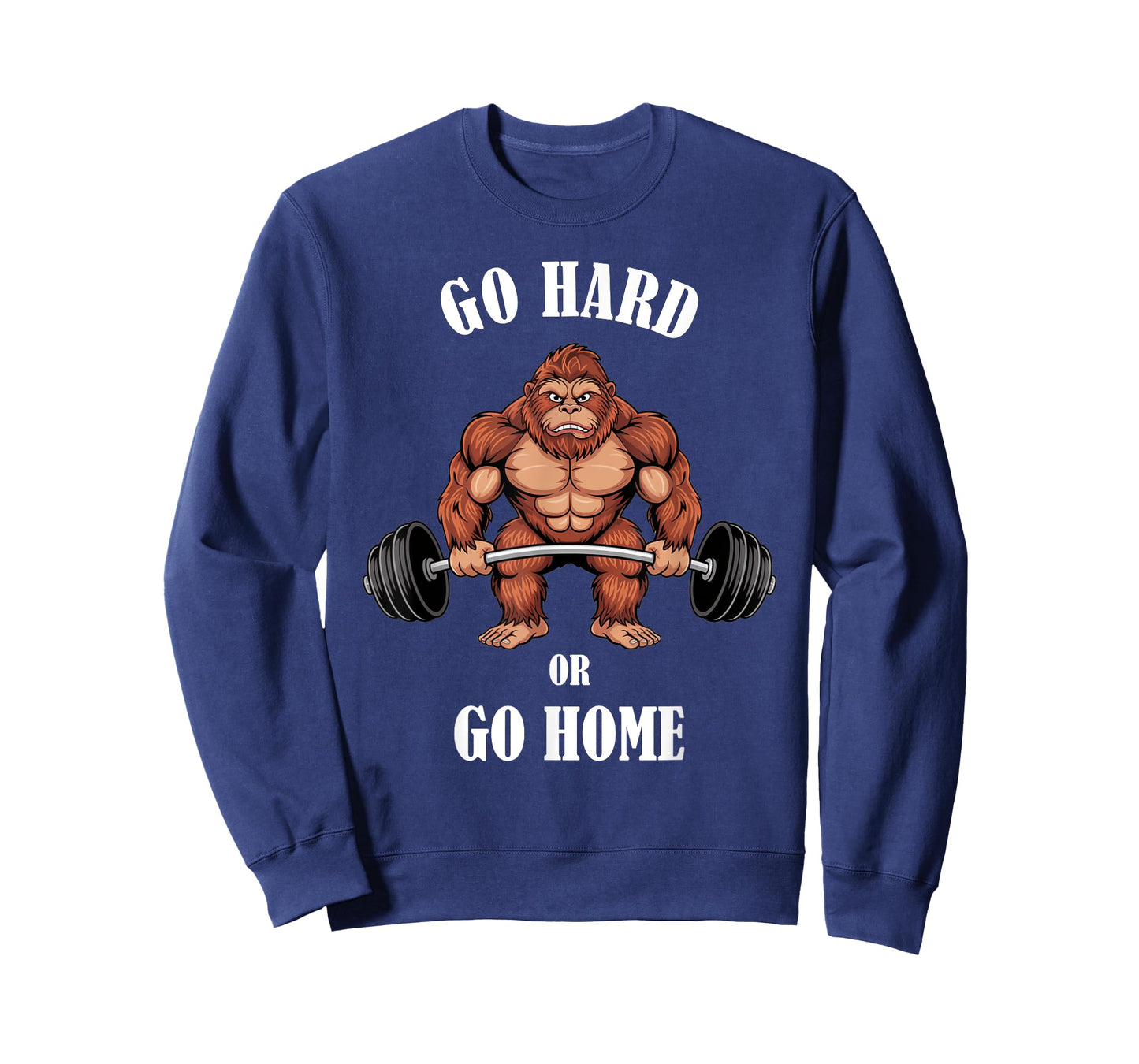 Bigfoot Workout Shirt Bigfoot Weightlifting Gym T-Shirt