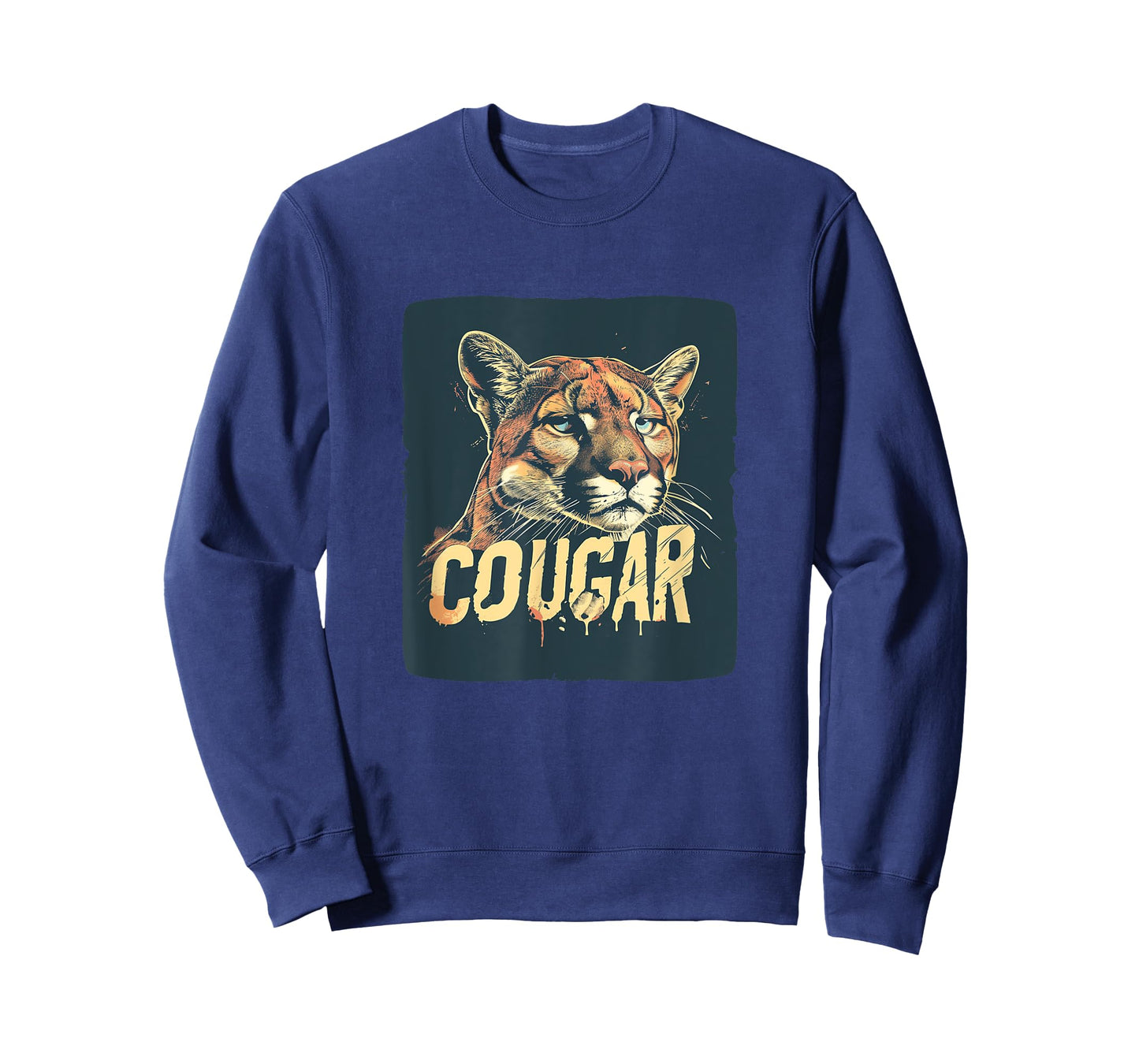 Pretty Cougar Face Outfit for Cougars Boys and Girls T-Shirt