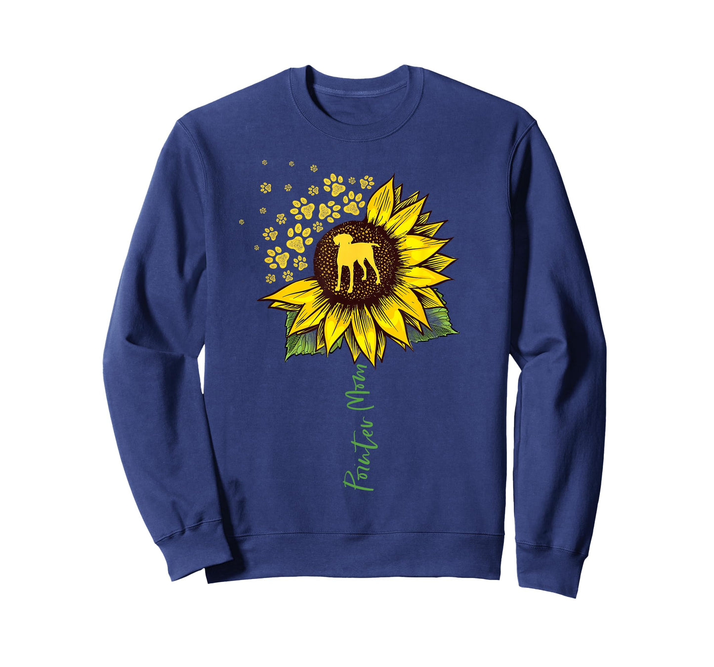Pointer Mom Sunflower German Shorthaired Pointer Gifts Dog T-Shirt