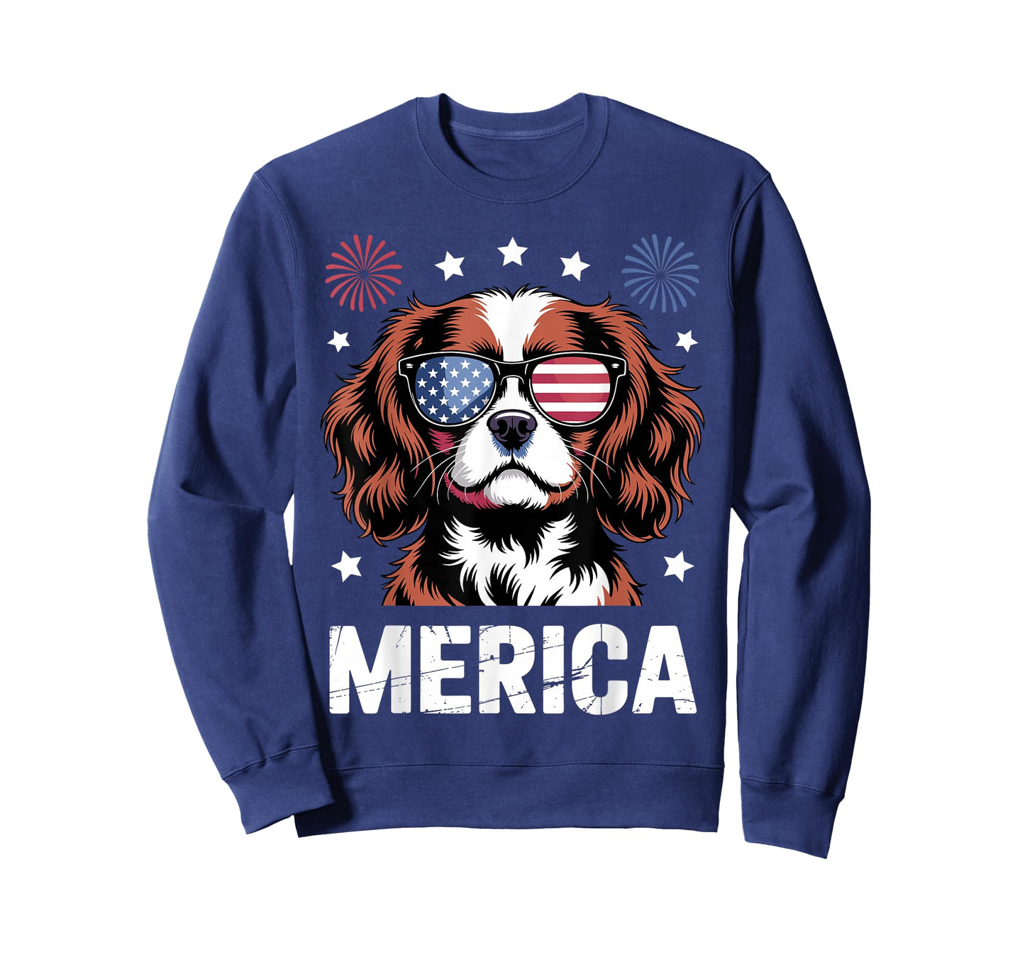 Cavalier King Charles Art for Men Women Cavalier Spaniel Dog T-Shirt