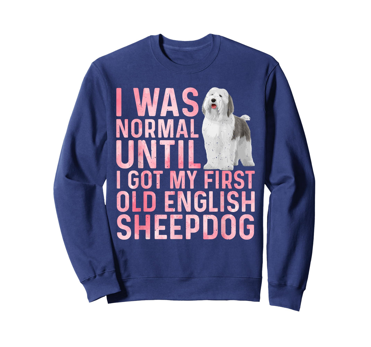 Best Old English Sheepdog Art for Men Women Sheepdog Lover T-Shirt