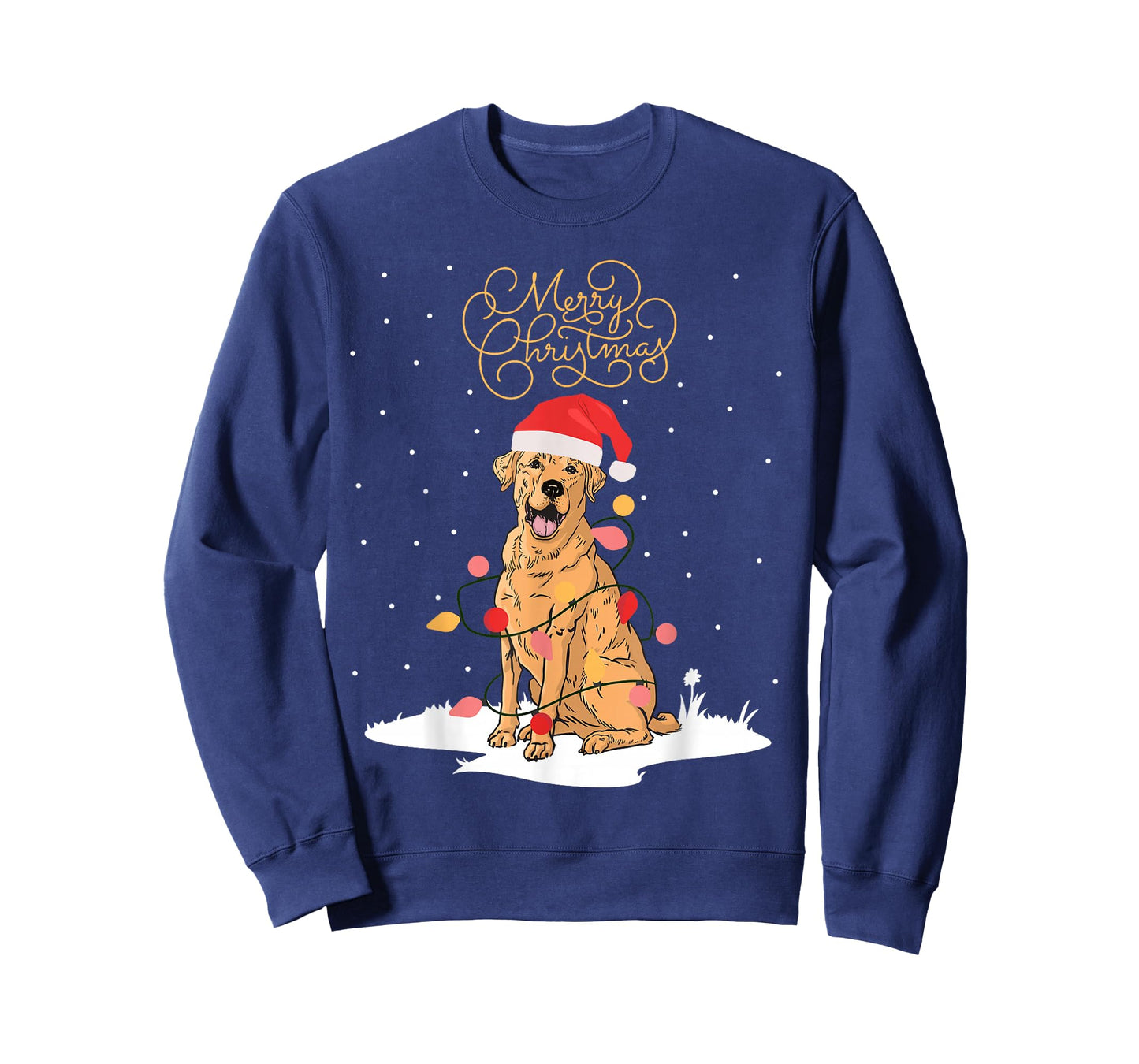 Labrador Retriever Merry Christmas Lab Xmas Labbi Christmas T-Shirt