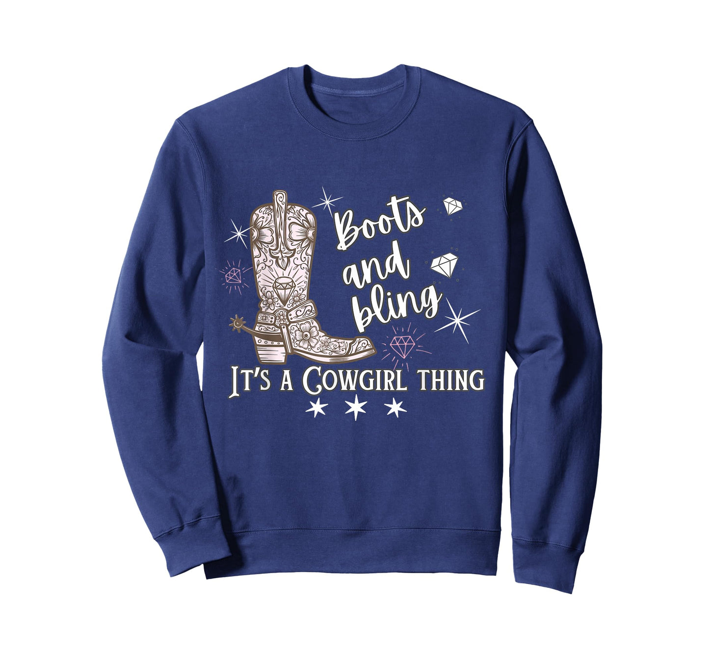 Cowgirl Boots & Bling Its A Cowgirl Thing Country Horse Show T-Shirt