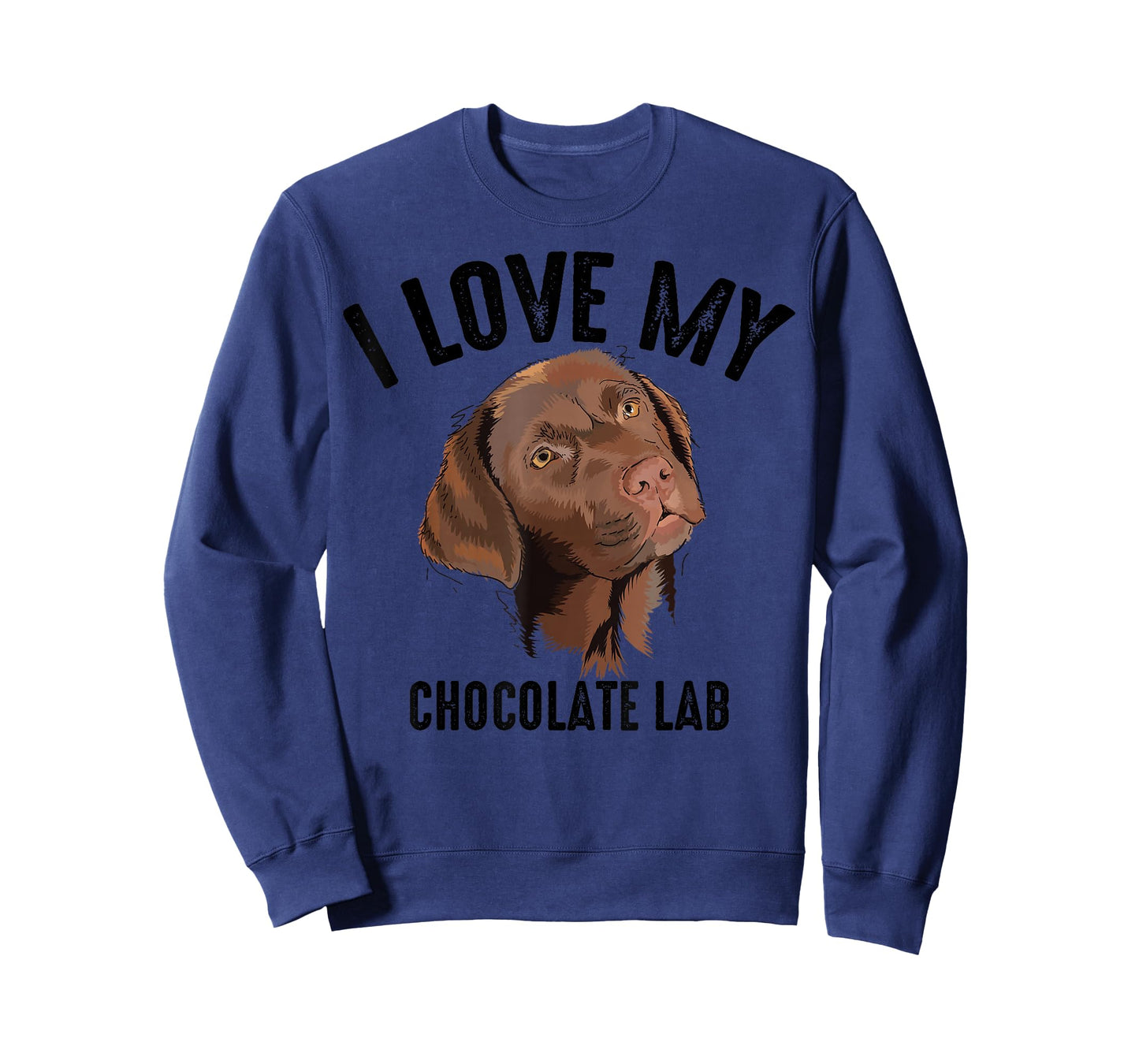Cool I Love My Chocolate Lab | Funny Brown Labrador Pet Gift T-Shirt