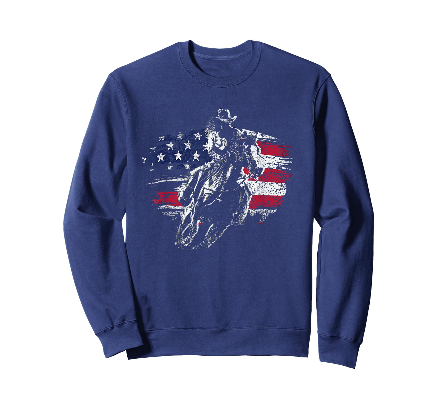 Patriotic Cowboy Rodeo Western Texas Cowboy T-Shirt