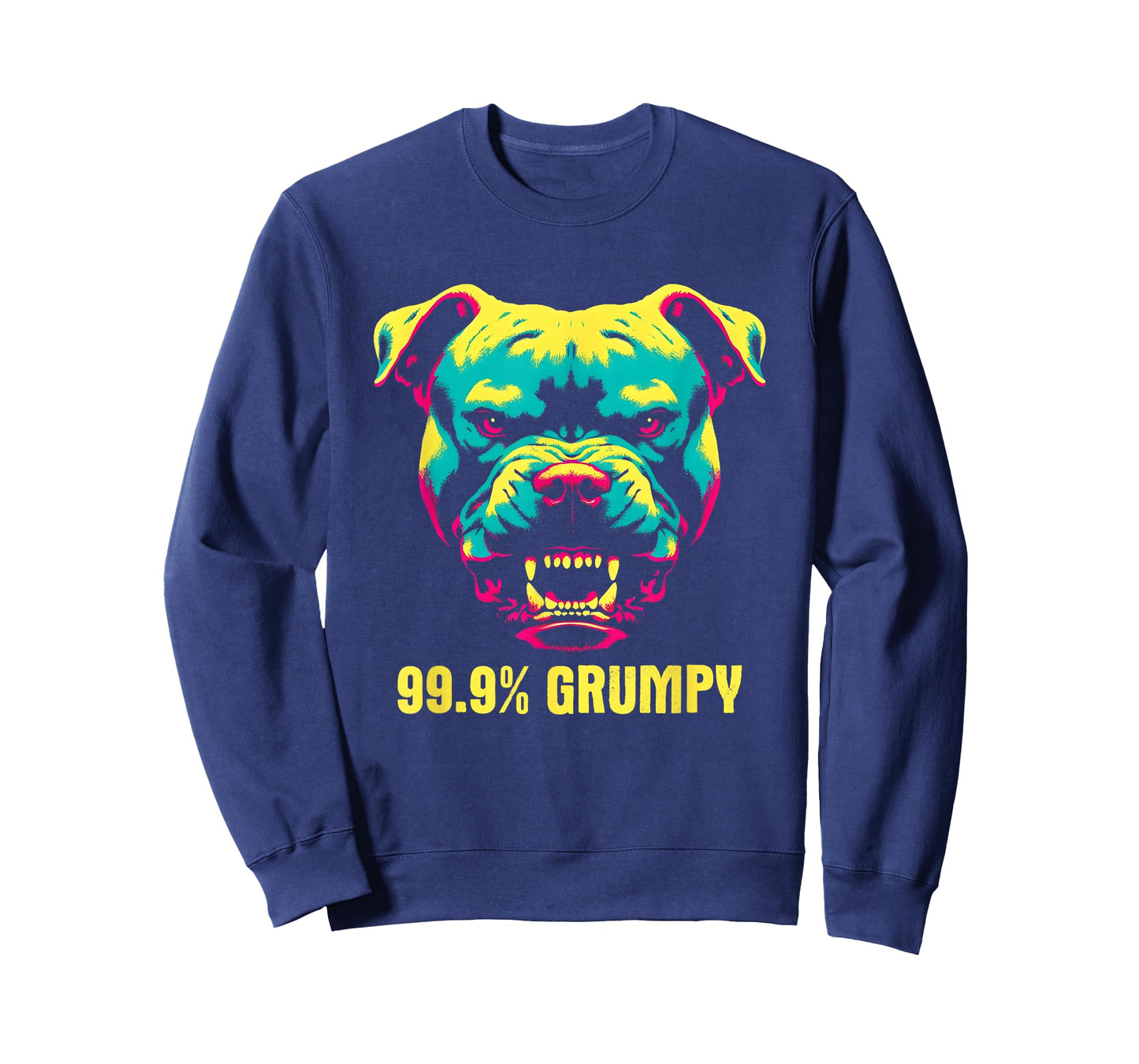99.9% Grumpy Pit Bull - Funny Vintage Pit Bull Dog Lover T-Shirt