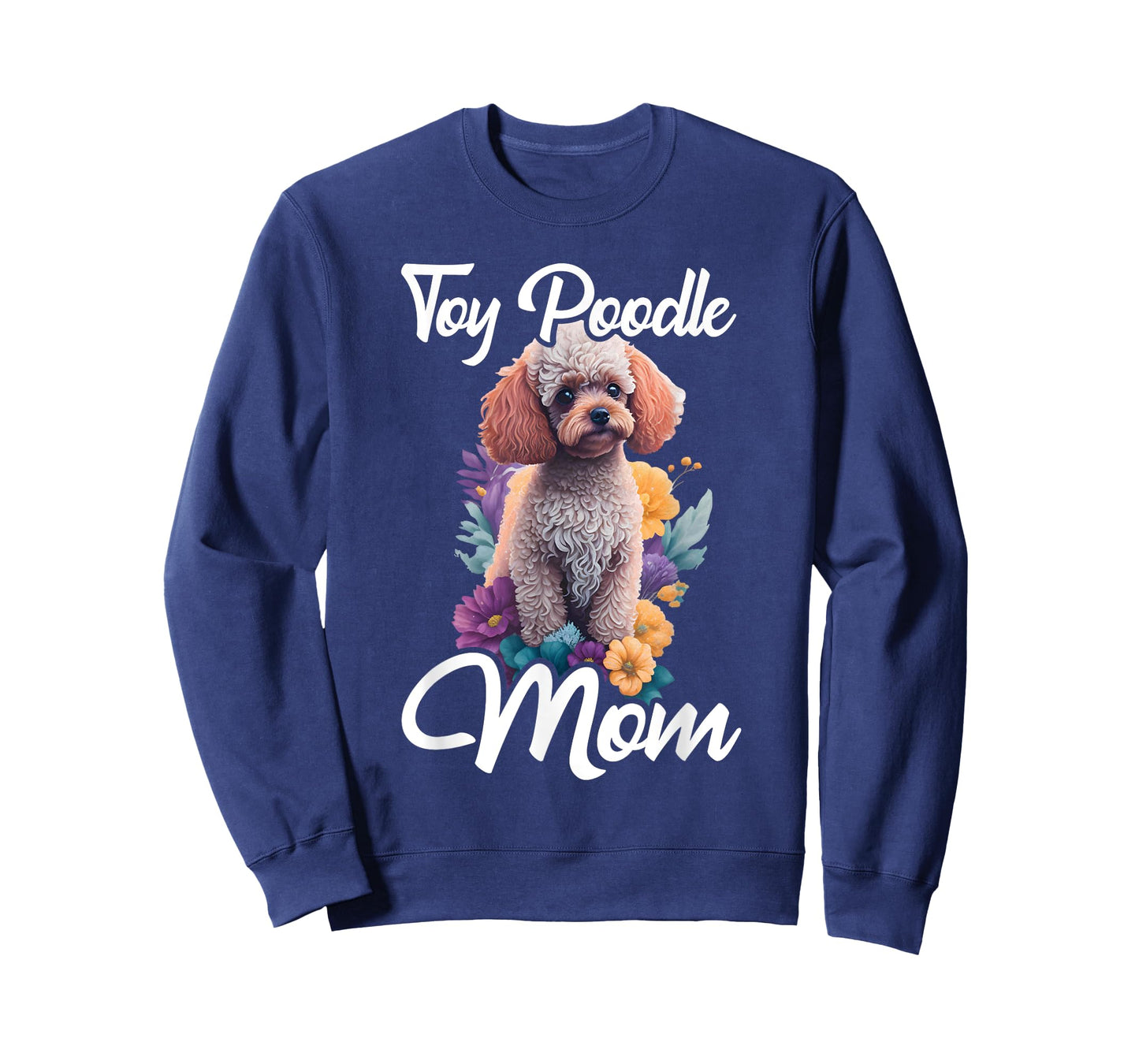 Toy Poodle Mom - Puppy Lover Canine Dog Lover Pet Owner T-Shirt for Men Women Kids