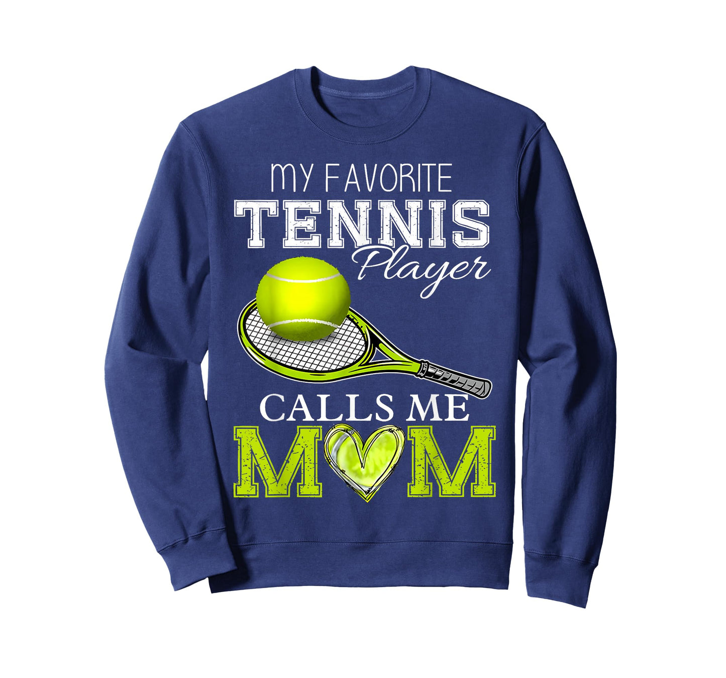 Vintage My Favorite Tennis Player Calls Me Mom Mother's Day T-Shirt