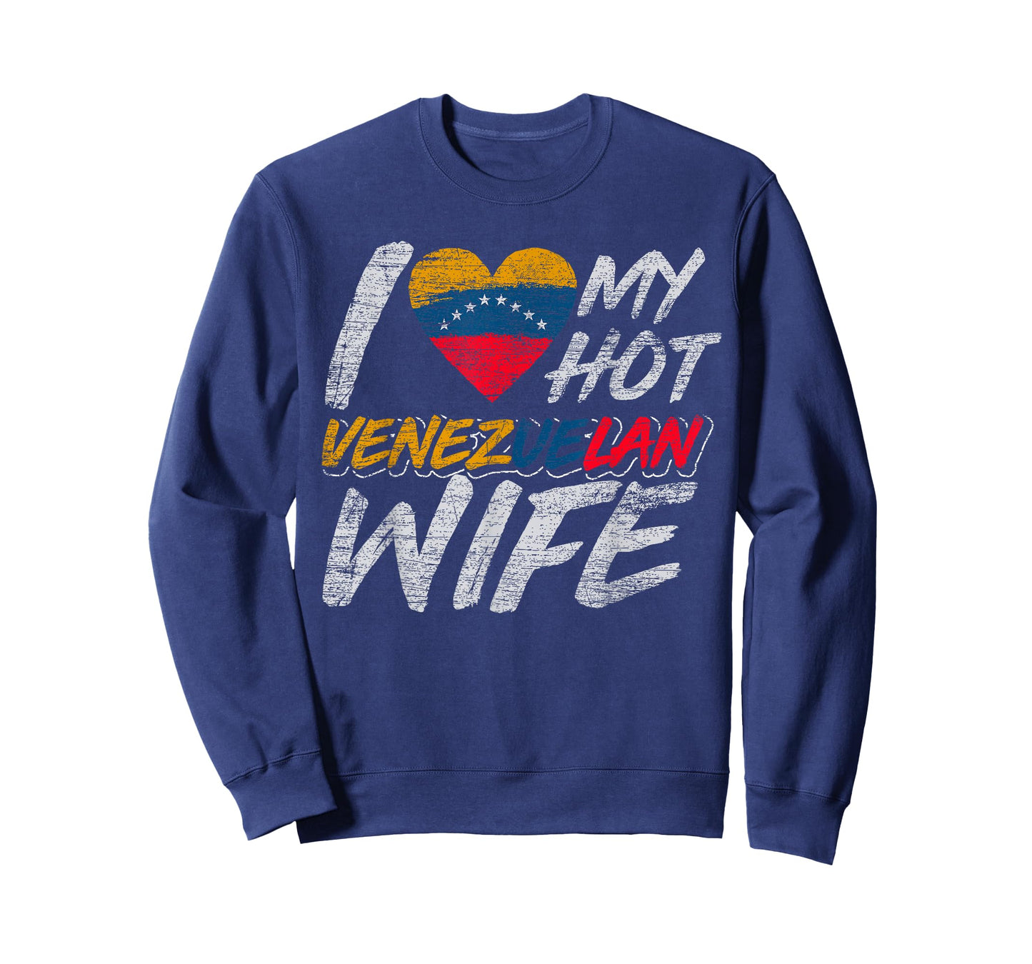 Funny Husband Gift I Love My Hot Venezuelan Wife Venezuela T-Shirt