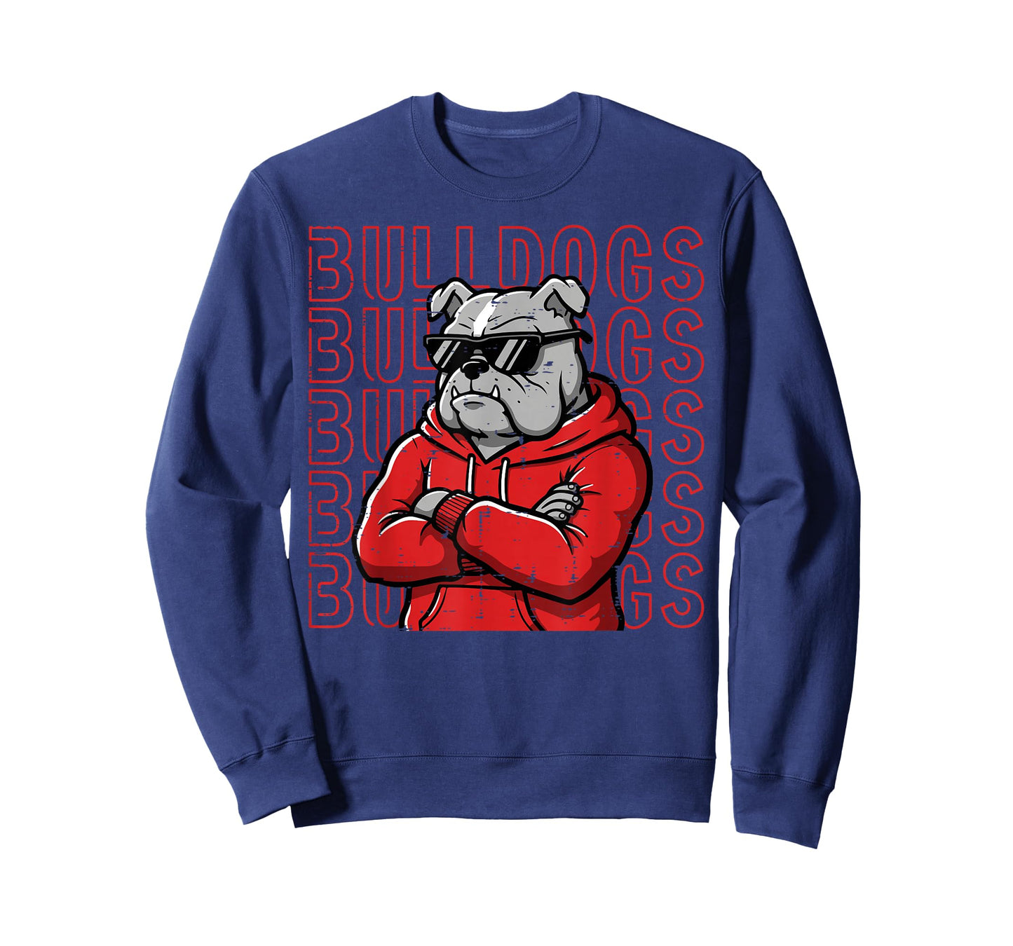 Bulldog Women Kids Boys Girls Men Youth Teen T-Shirt