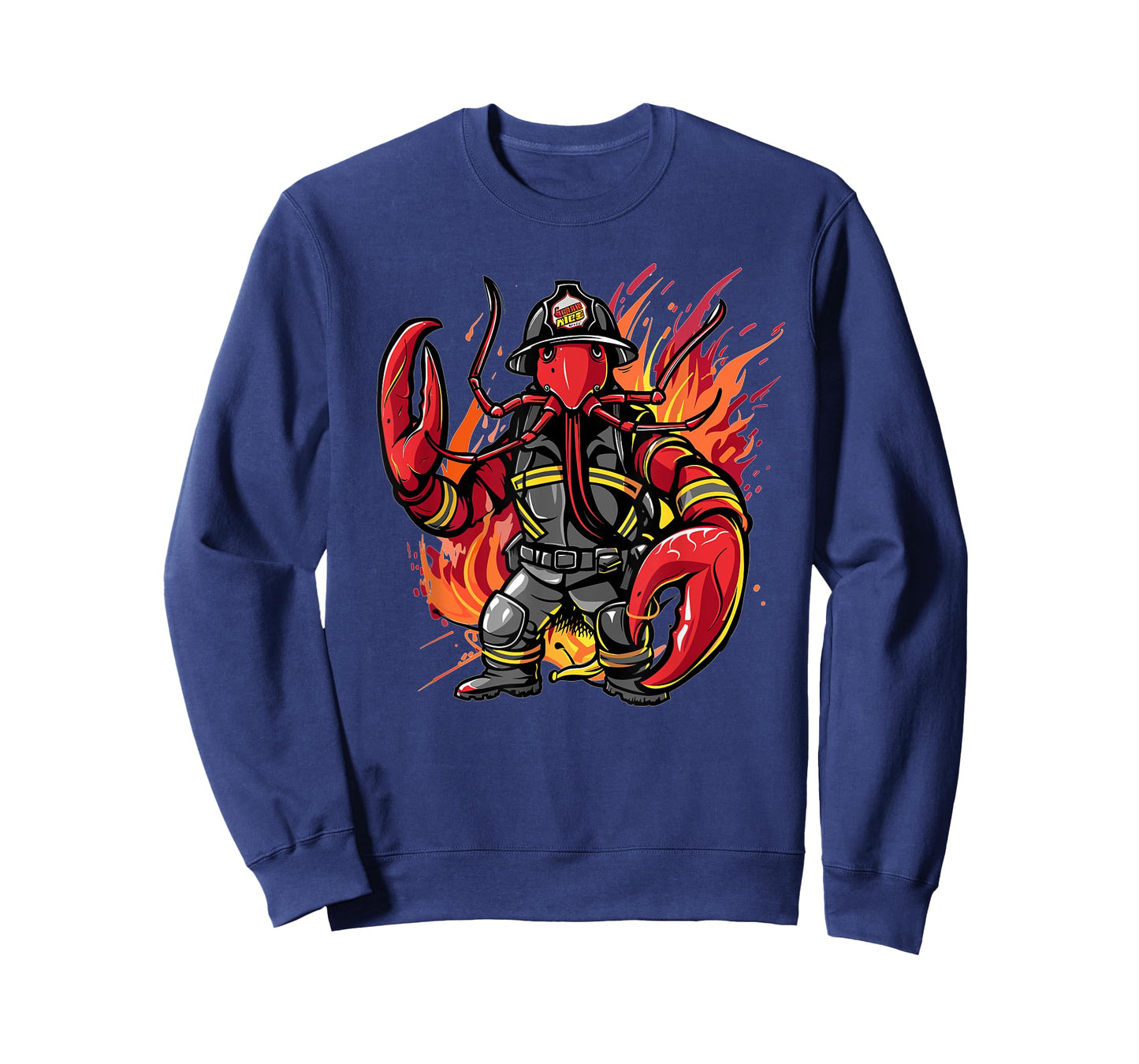 Lobster Firefighter I Kids Firefighter T-Shirt