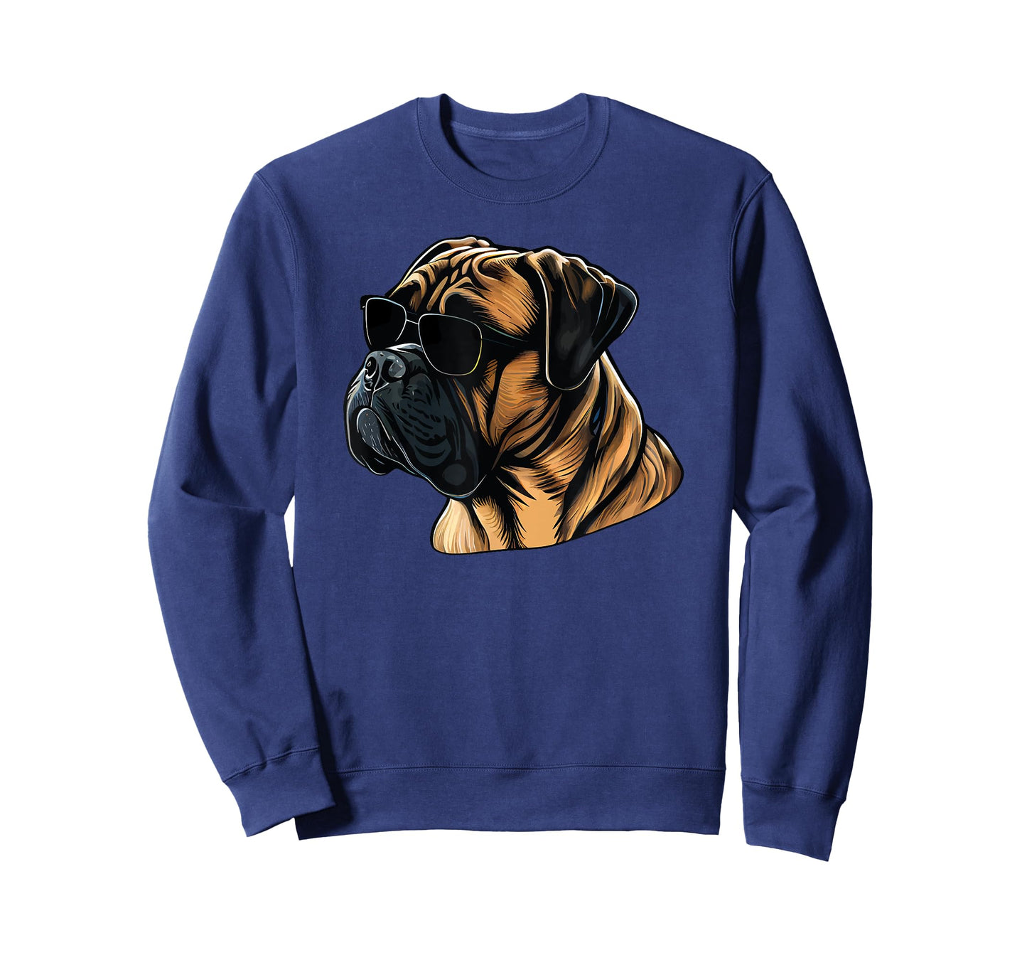 Dad Mom Cool Dog Sunglasses - Bullmastiff T-Shirt for Men Women