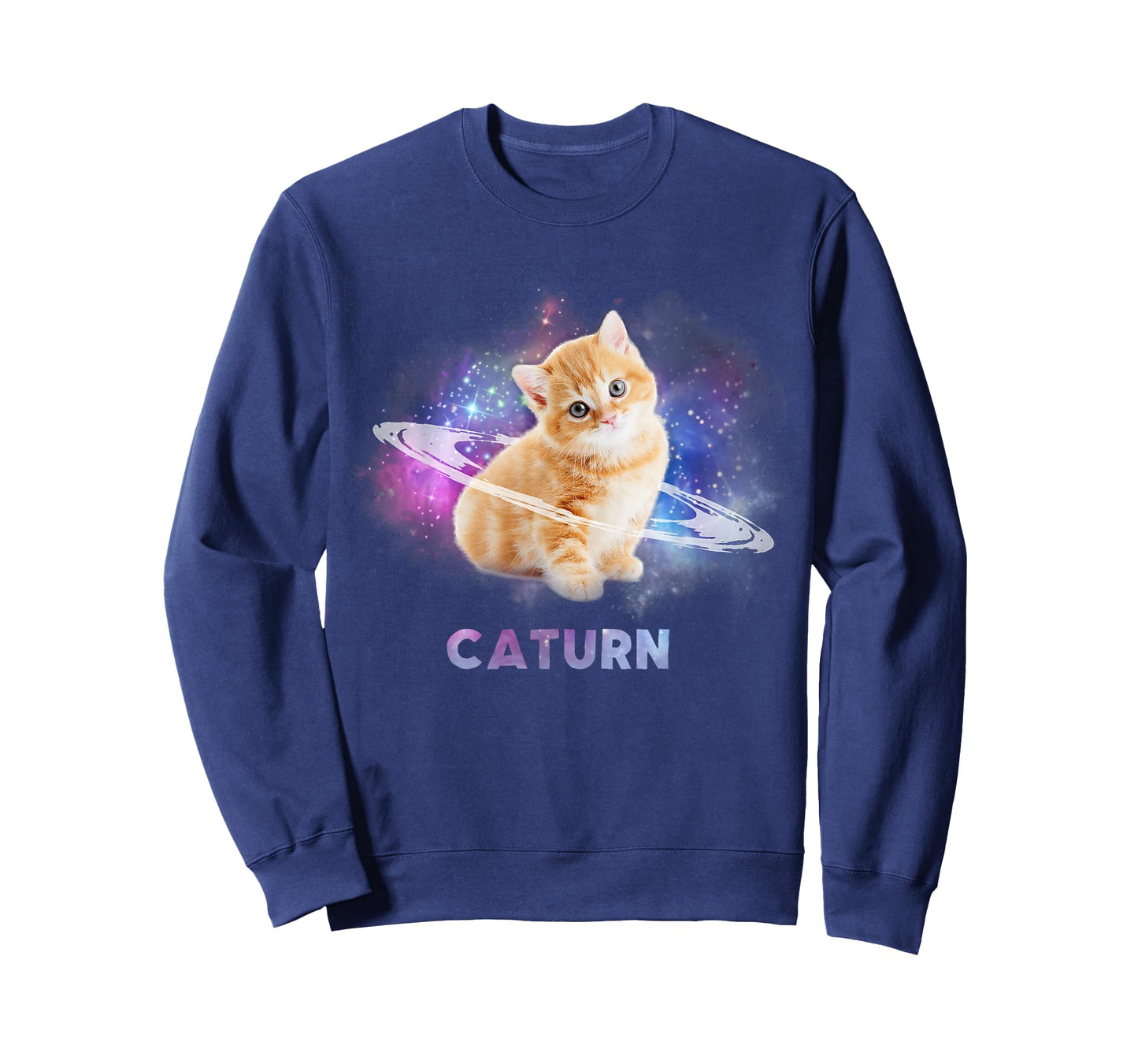 Cat in space caturn T-Shirt T-Shirt