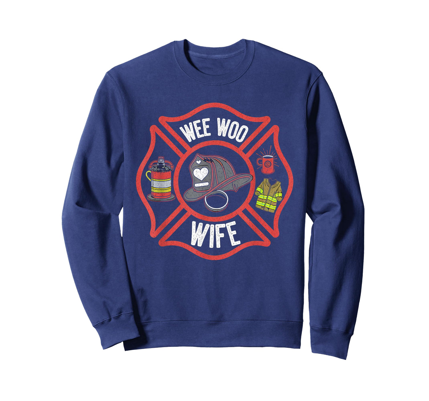 Firefighter Wife Tshirt Uniform Fireman Fire Department T-Shirt