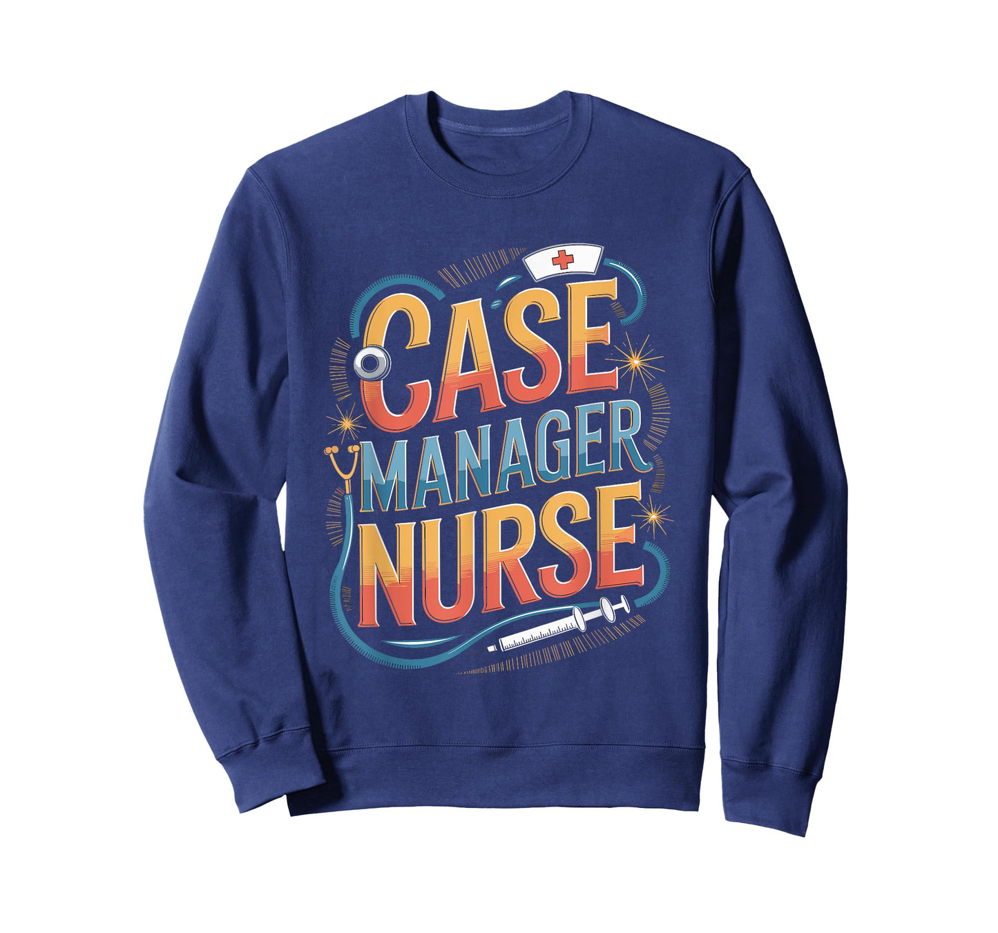 Nurse Case Manager Heart Design T-Shirt
