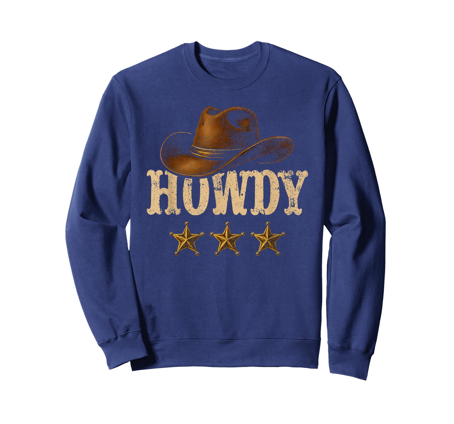 Vintage Cowboy Cowgirl Rodeo Hat Western Country Howdy T-Shirt