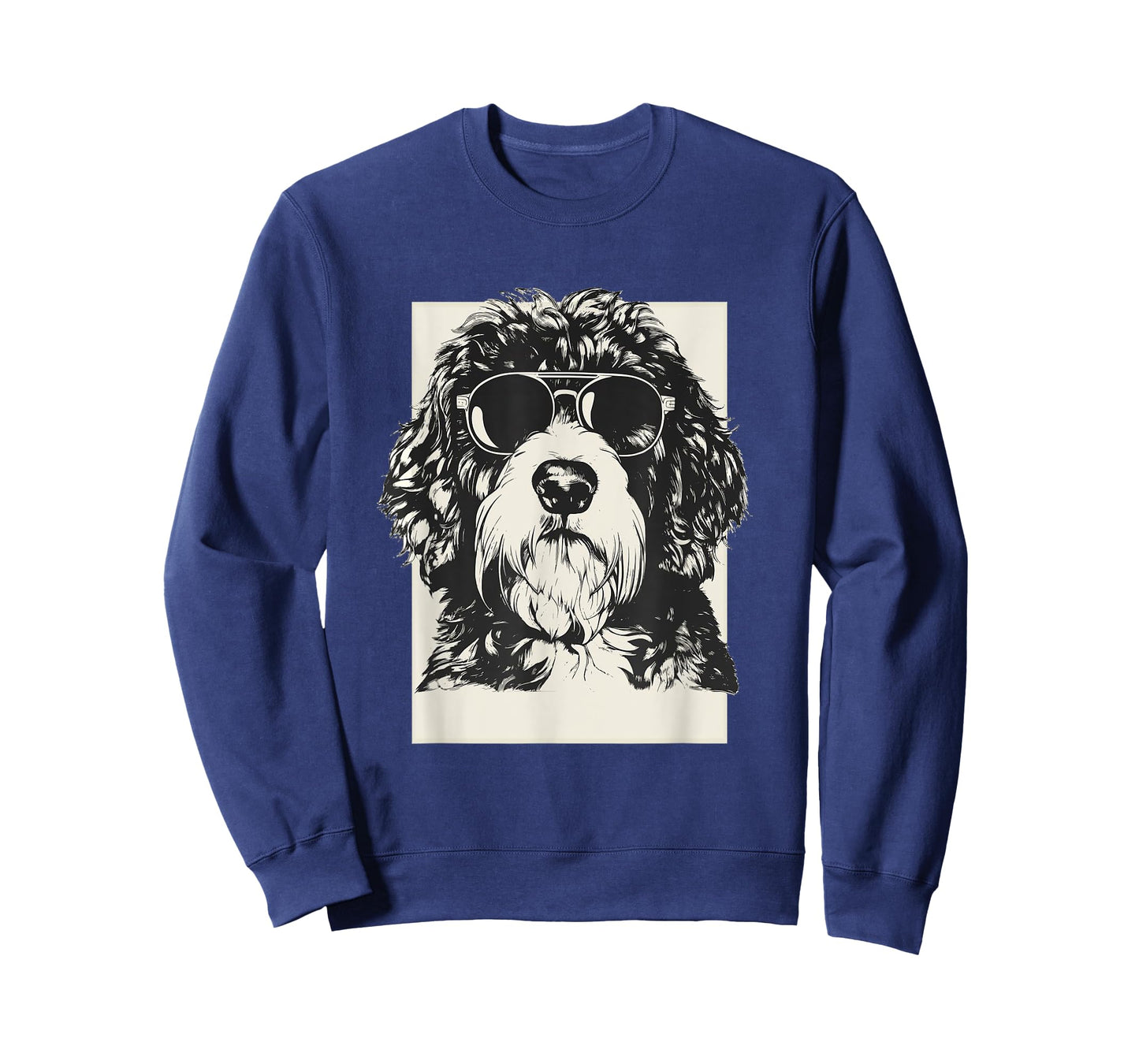 Saint Berdoodle Sketch Dog Funny Art Sketch Men Women Girls Kids T-Shirt