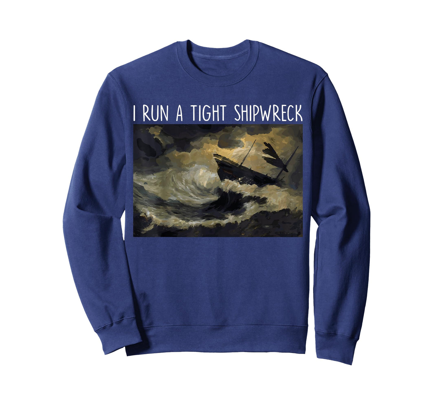 I Run a Tight Shipwreck Home Education Homeschool mom T-Shirt