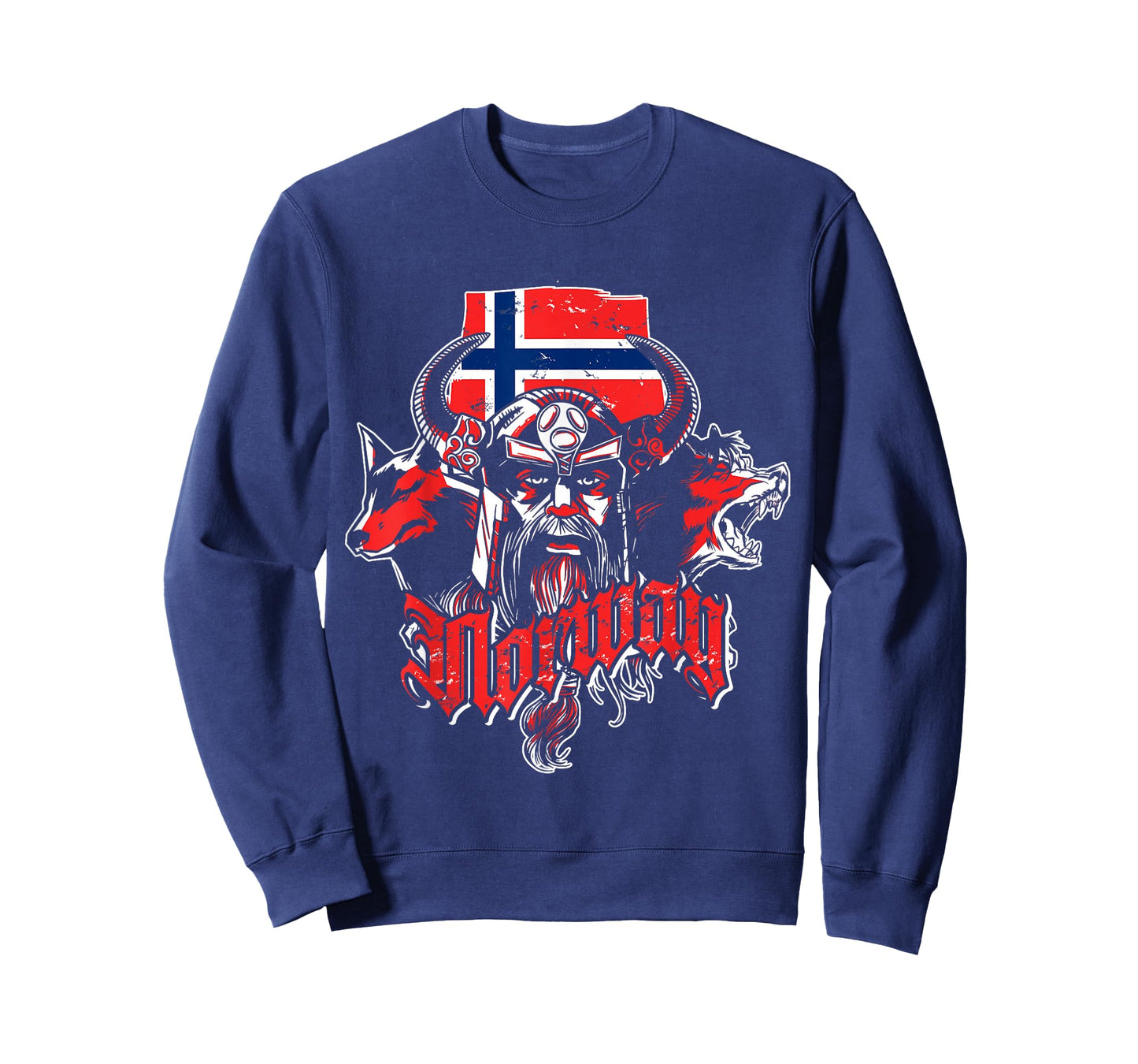 Viking Wolf Gift Oslo Norway T-Shirt