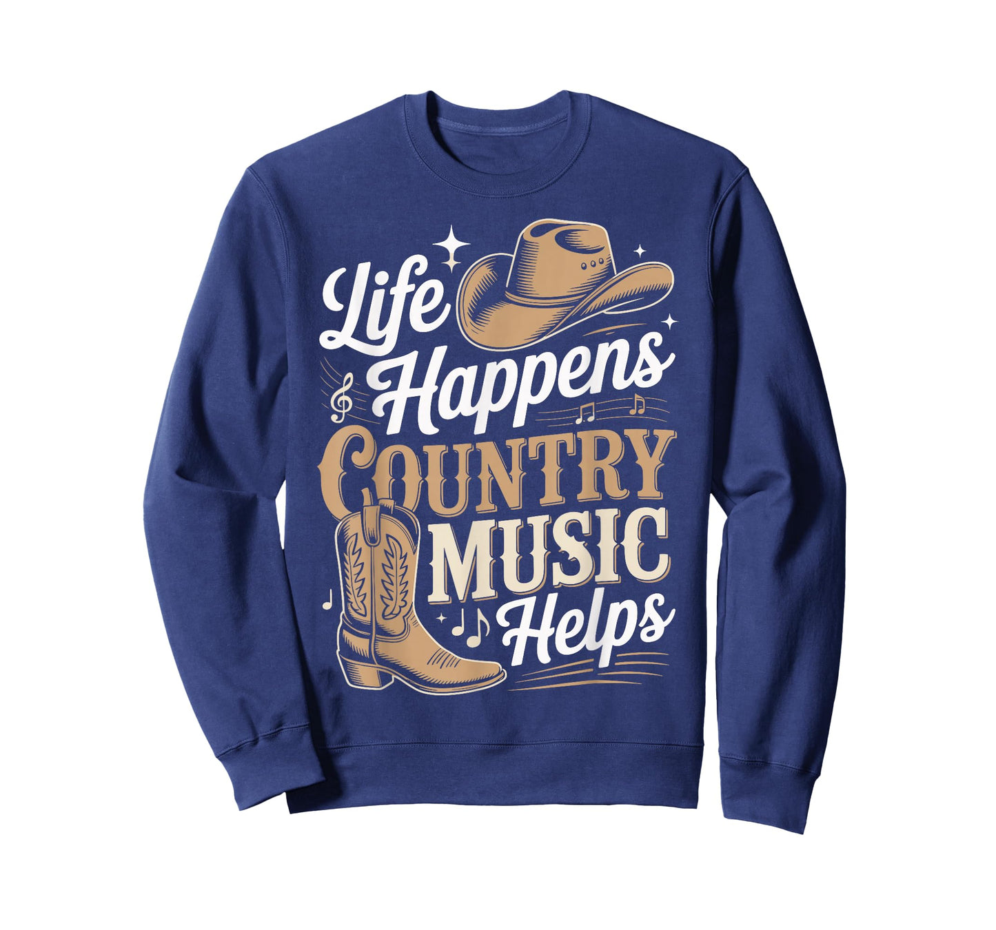 Life Happens Country Music Helps T-Shirt