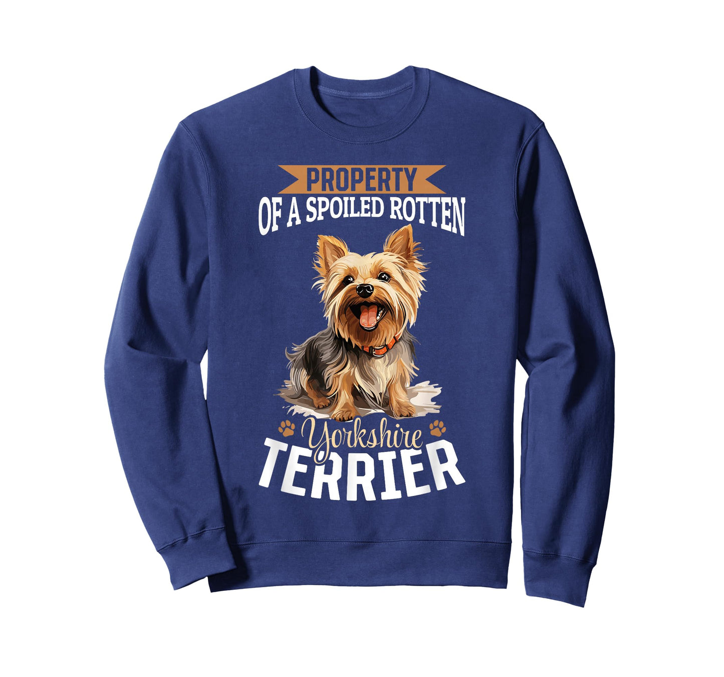 Dog Yorkie - Property of a spoiled rotten Yorkshire Terrier T-Shirt
