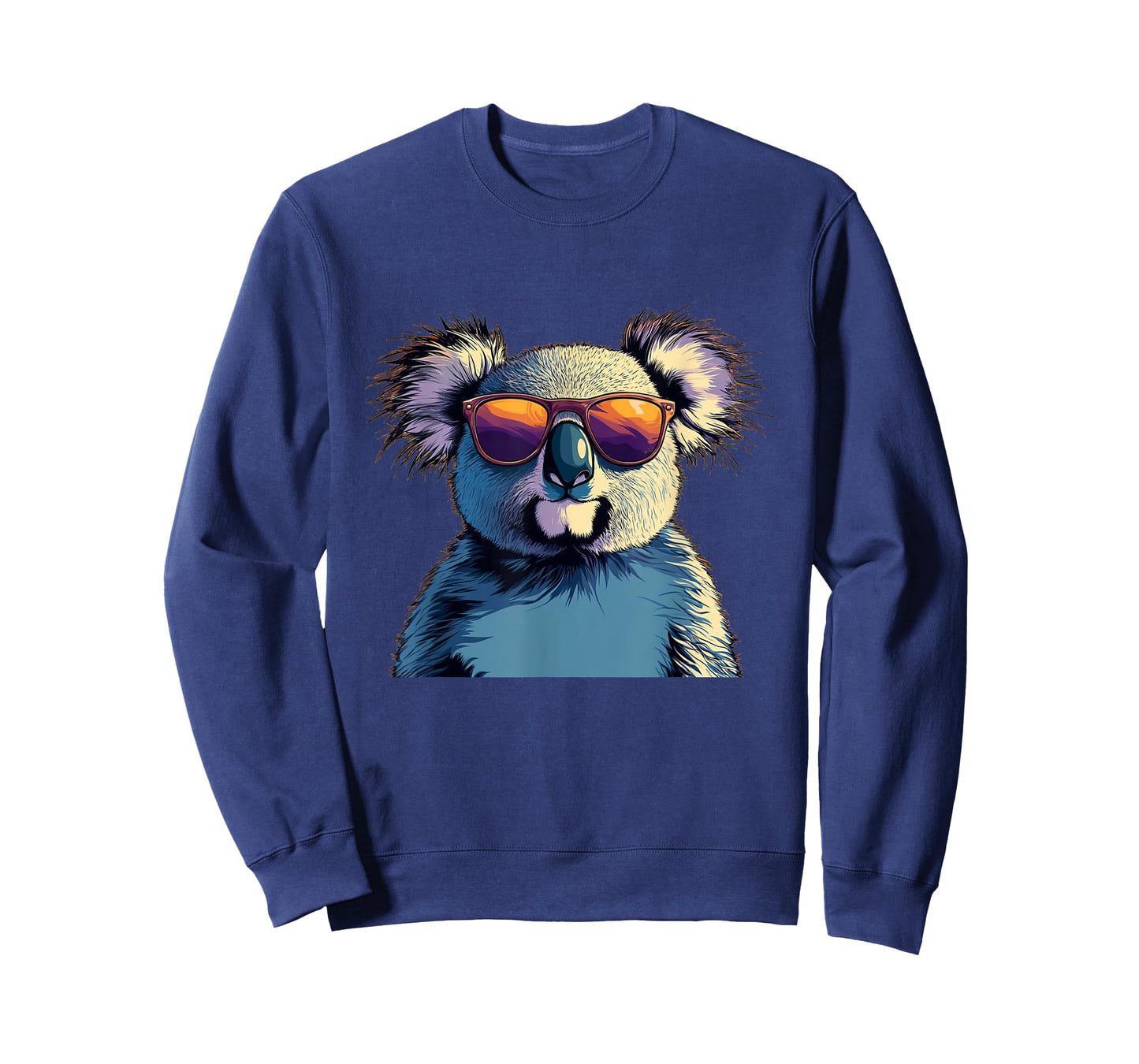 Funny Koala Face with Sunglasses for Boys and Girls T-Shirt