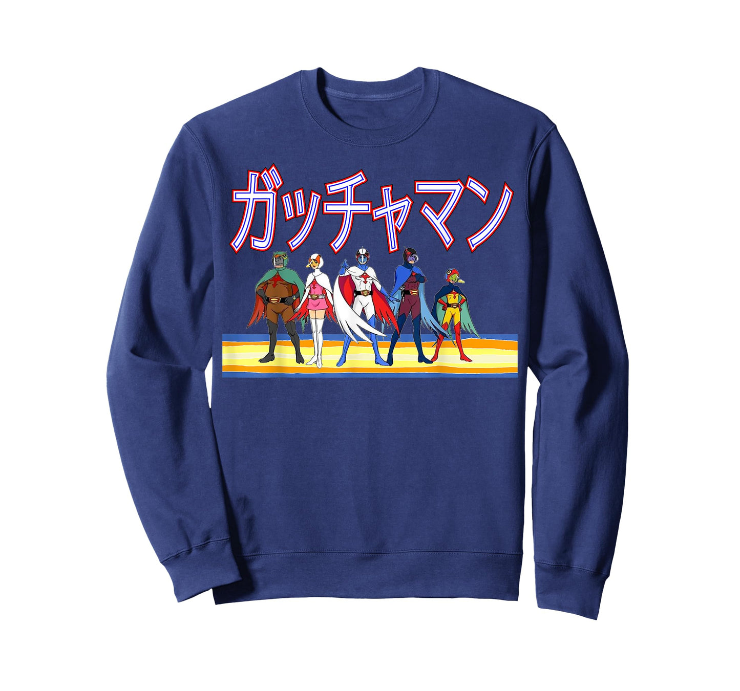 Battle of the Planets Gatchman G Force Vintage Japanese T-Shirt