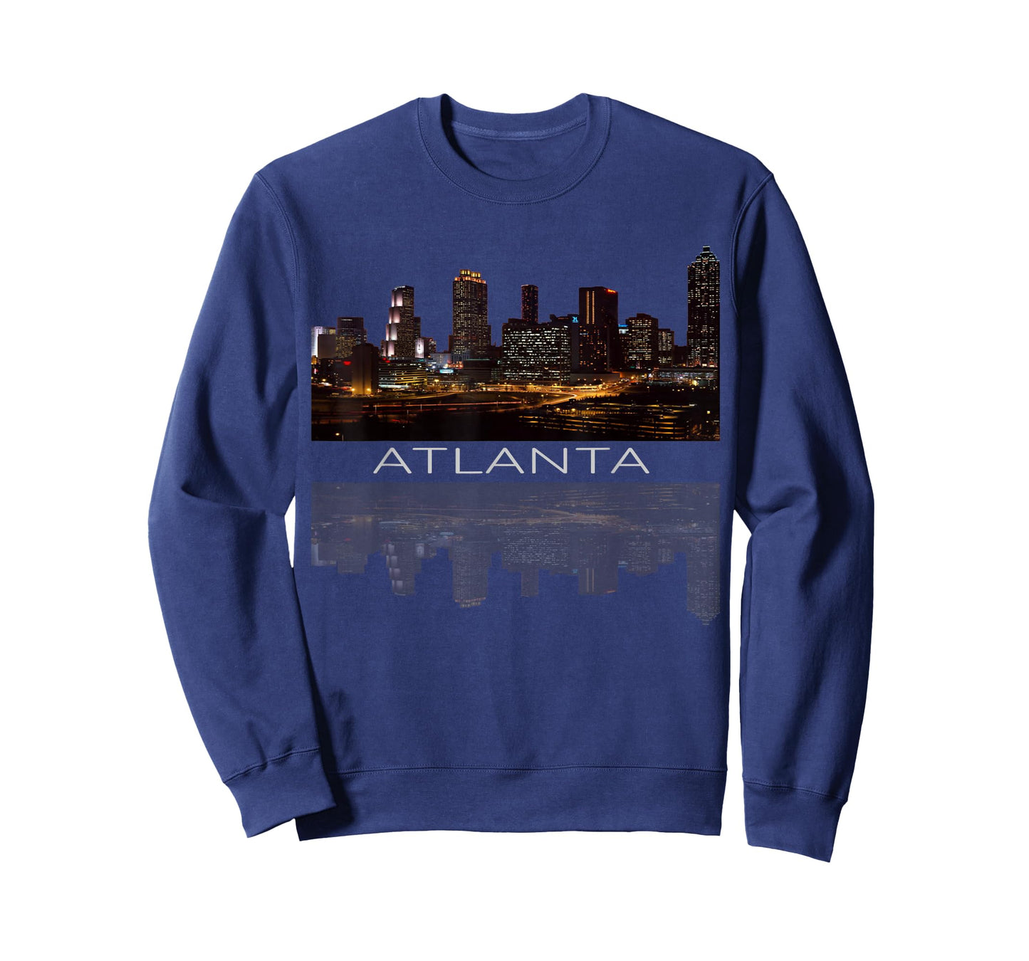 City of Atlanta Nightlife Georgia Skyline Cityscape Love ATL T-Shirt